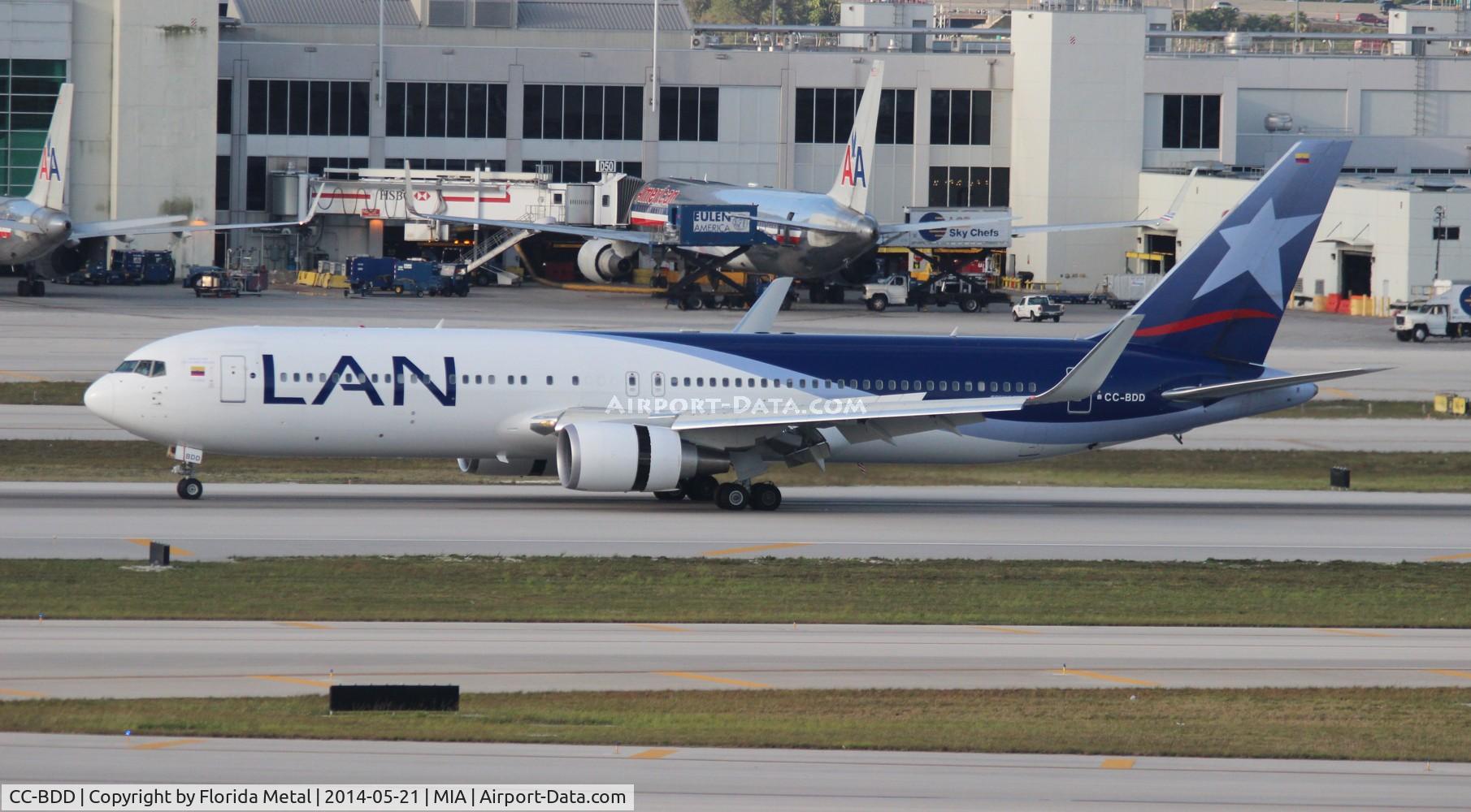 CC-BDD, 2012 Boeing 767-316/ER C/N 40799, LAN 767-300
