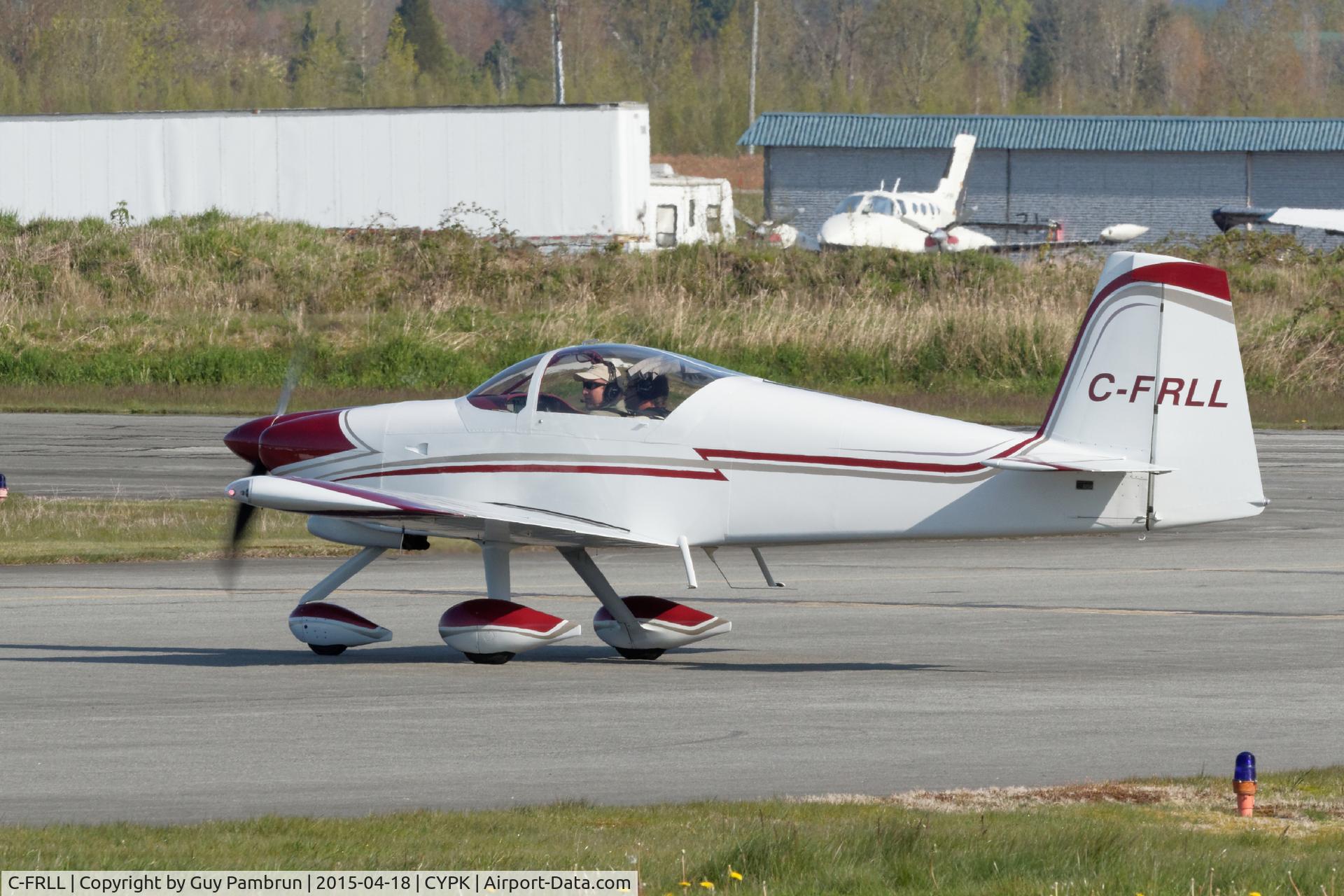 C-FRLL, 2009 Vans RV-7A C/N 71378, Landing