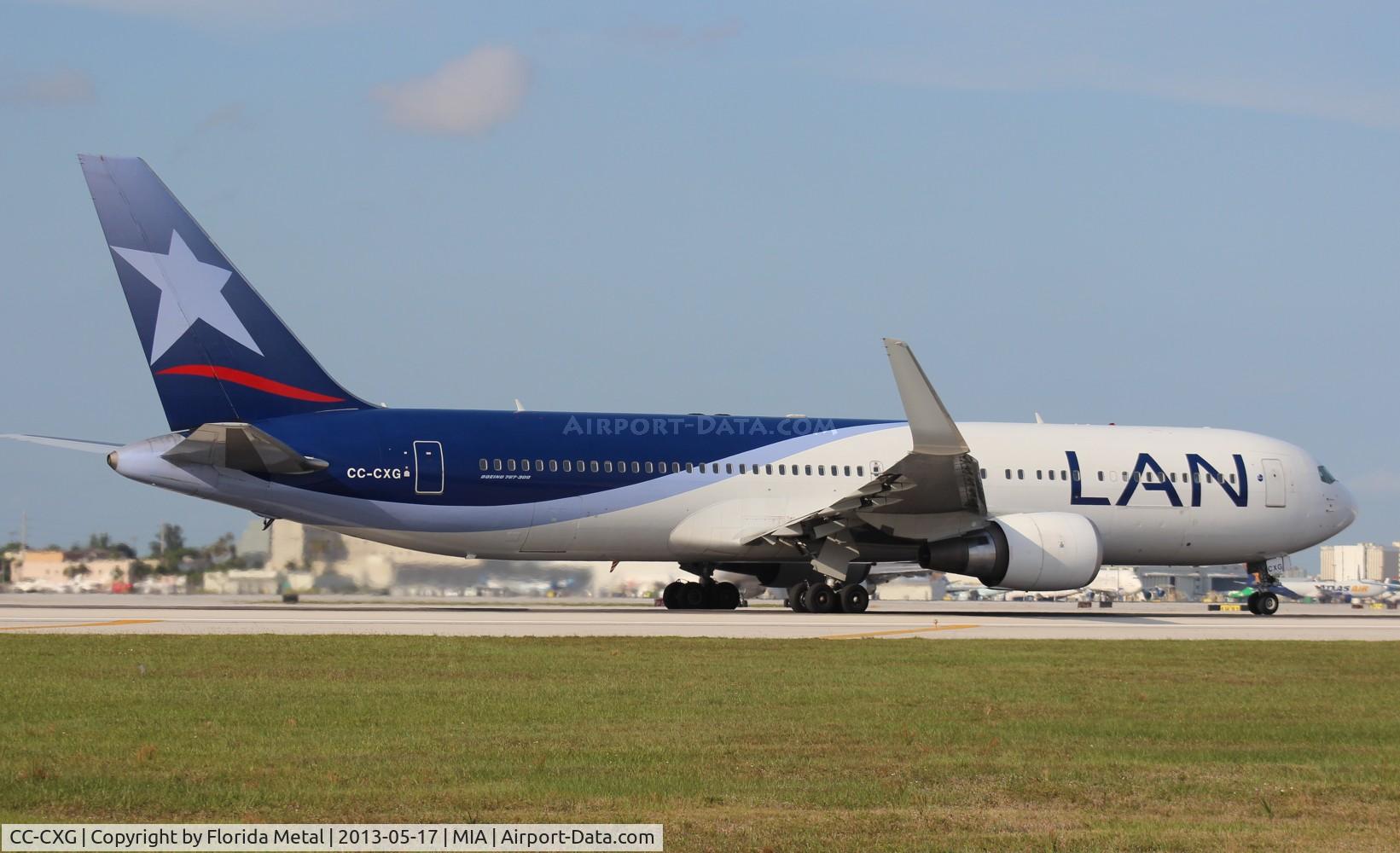 CC-CXG, 2008 Boeing 767-316/ER C/N 36712, LAN Chile