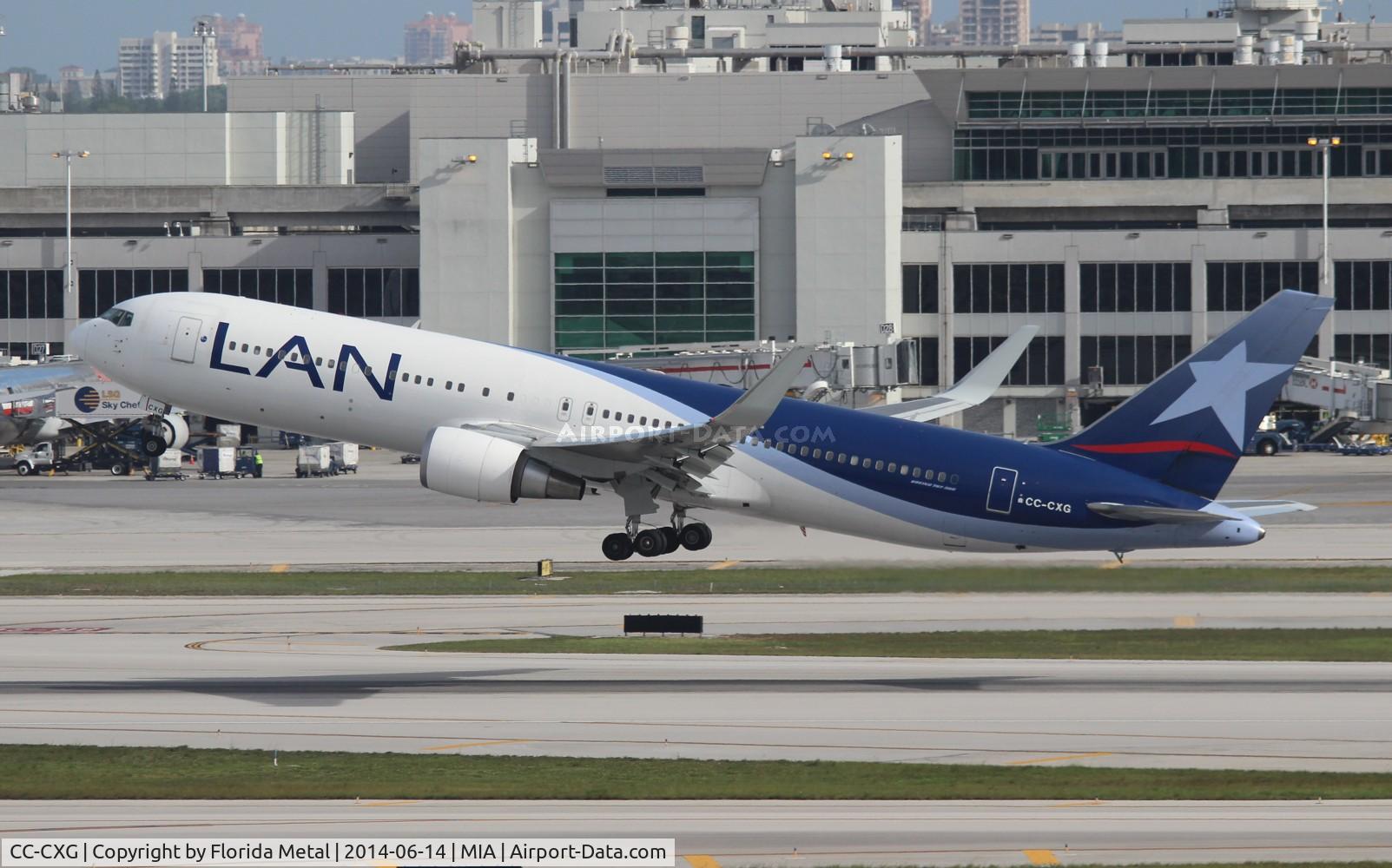 CC-CXG, 2008 Boeing 767-316/ER C/N 36712, LAN Chile