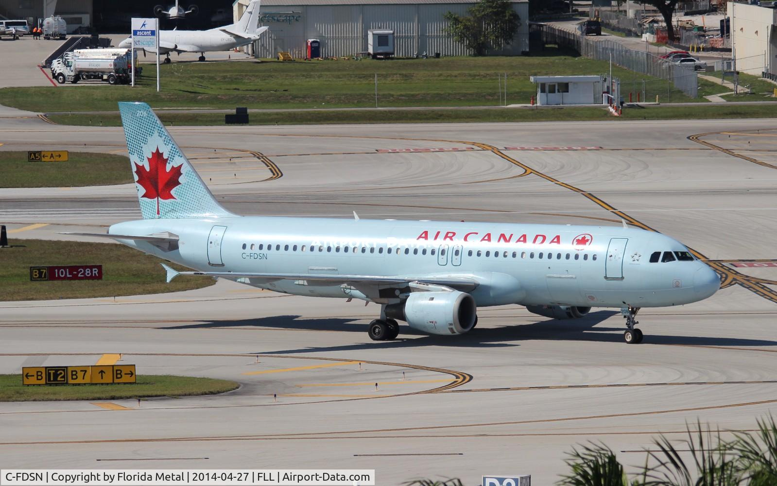 C-FDSN, 1990 Airbus A320-211 C/N 126, Air Canada