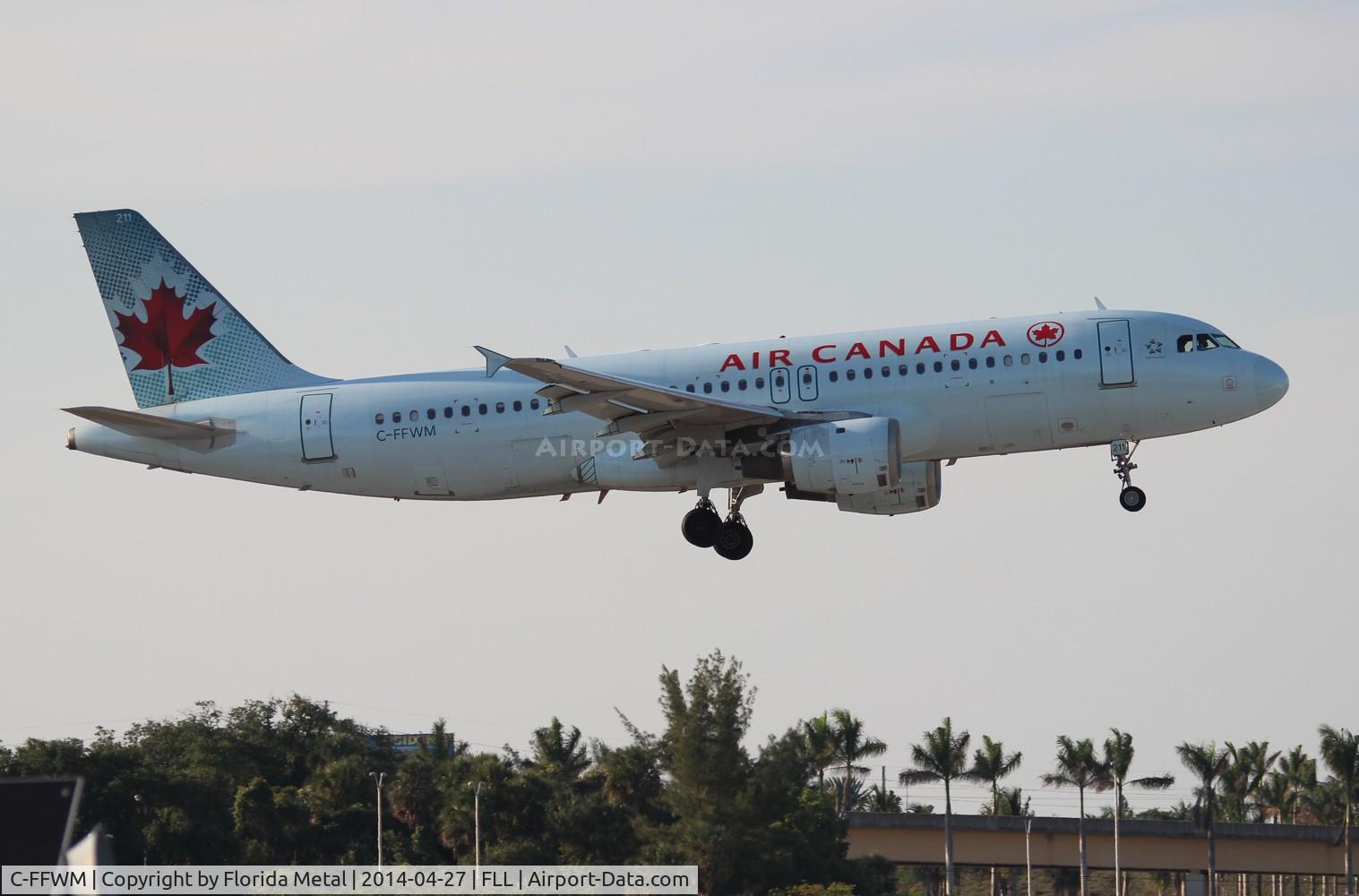 C-FFWM, 1991 Airbus A320-211 C/N 154, Air Canada