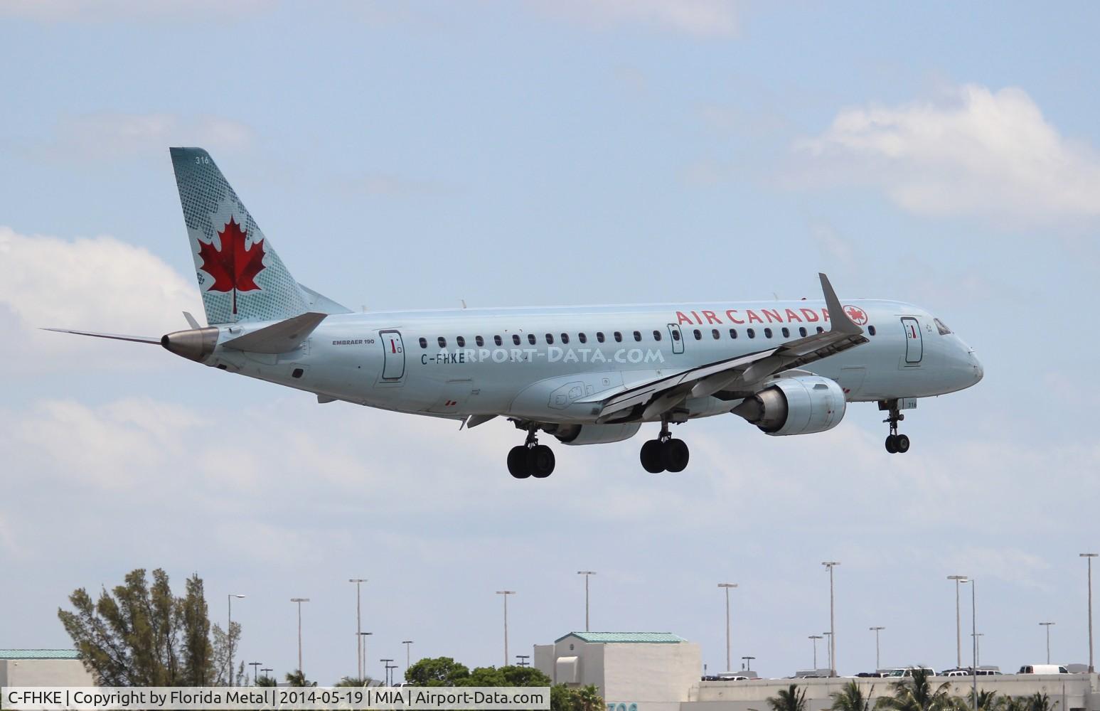 C-FHKE, 2006 Embraer 190AR (ERJ-190-100IGW) C/N 19000048, Air Canada