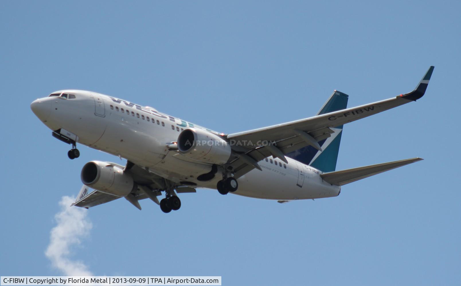 C-FIBW, 2011 Boeing 737-7CT C/N 37956, West Jet