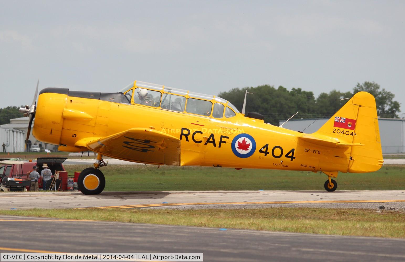 CF-VFG, 1952 Canadian Car & Foundry T-6 Harvard Mk.4 C/N CCF4-195, Harvard