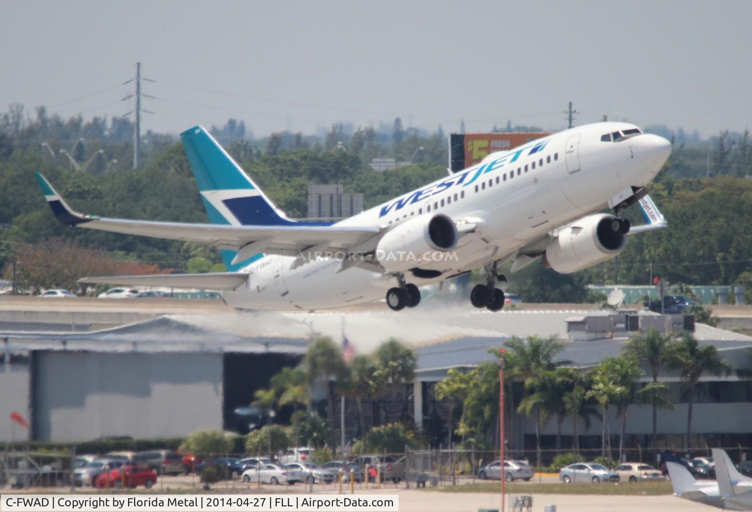 C-FWAD, 2002 Boeing 737-7CT C/N 32753, West Jet 737-700