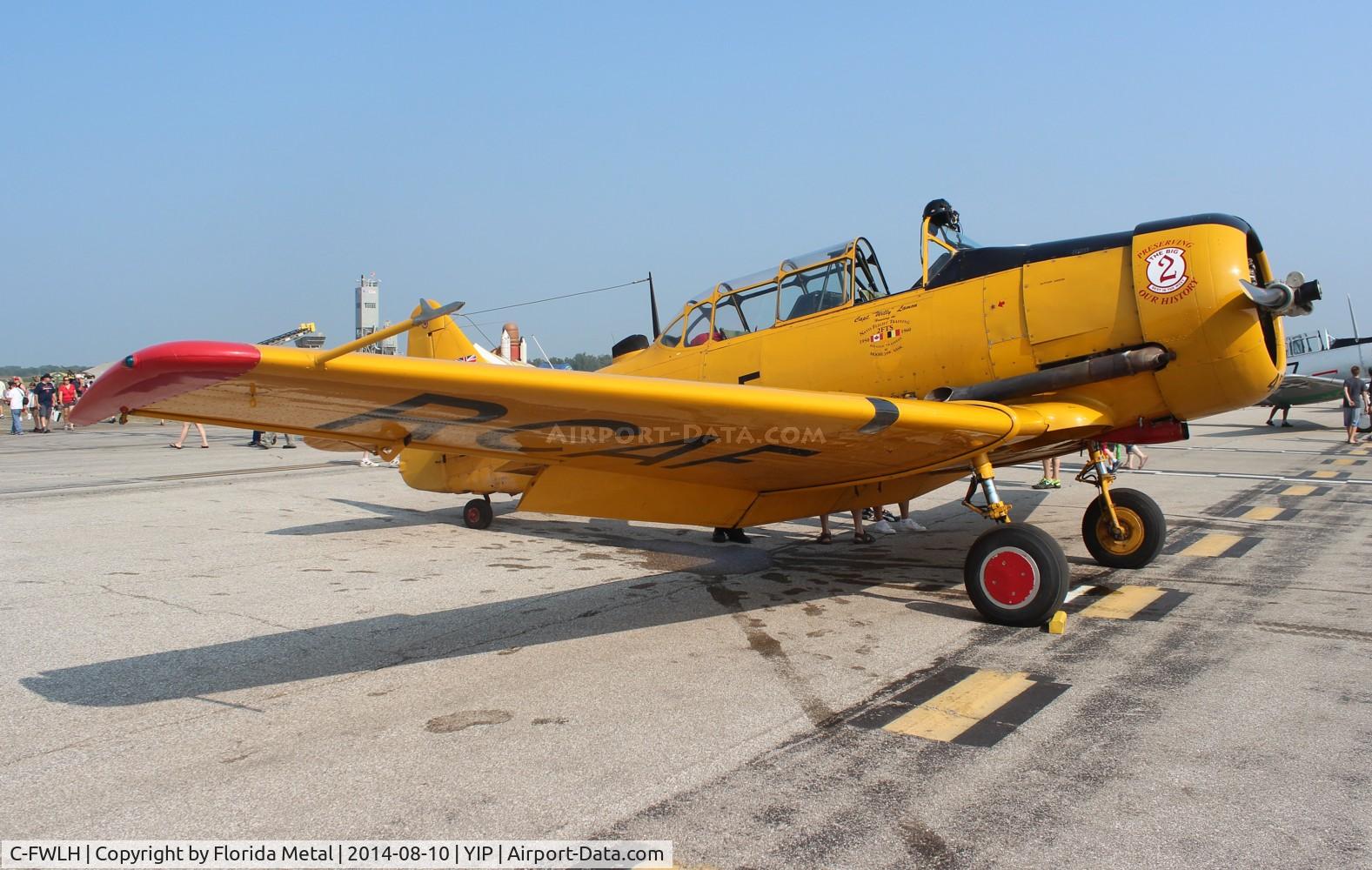 C-FWLH, Canadian Car & Foundry T-6 Harvard Mk.4 C/N CCF4-227, Harvard