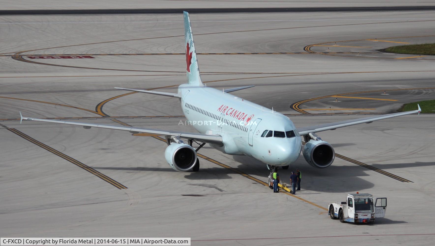 C-FXCD, 2003 Airbus A320-214 C/N 2018, Air Canada