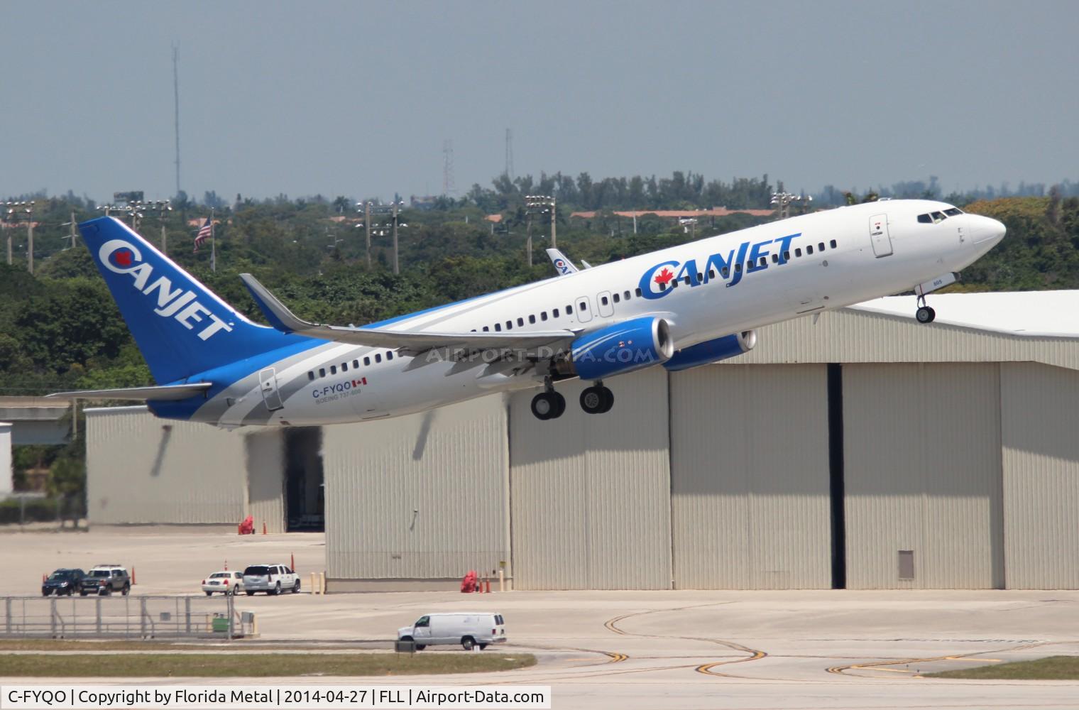 C-FYQO, 2002 Boeing 737-8AS C/N 29934, Canjet