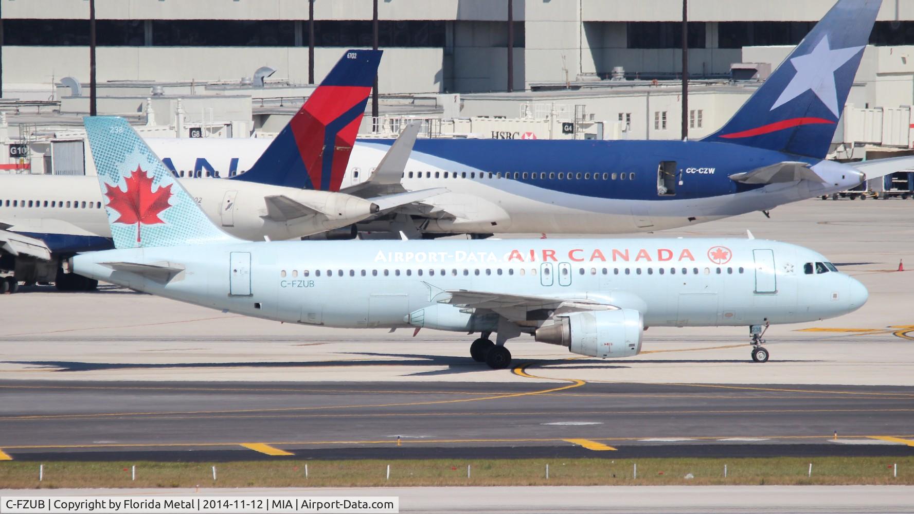 C-FZUB, 2003 Airbus A320-214 C/N 1940, Air Canada