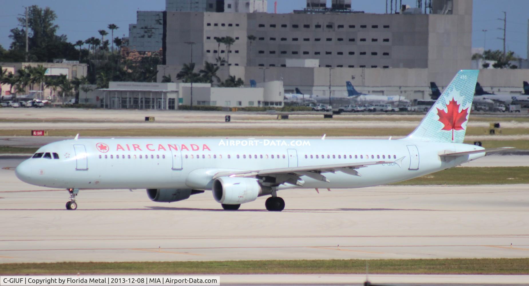 C-GIUF, 2001 Airbus A321-211 C/N 1638, Air Canada