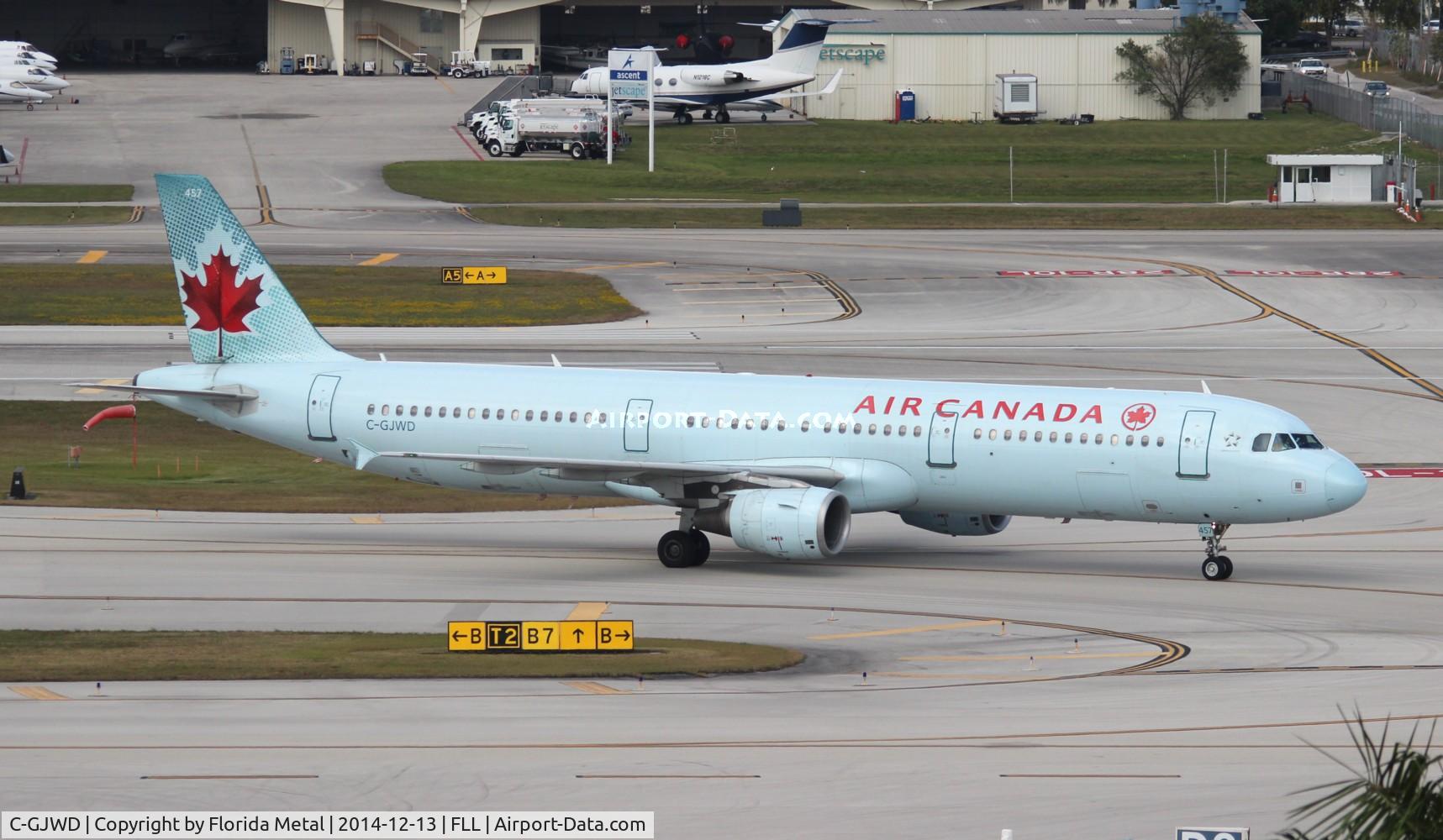 C-GJWD, 2002 Airbus A321-211 C/N 1748, Air Canada