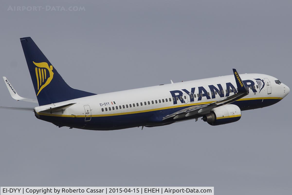 EI-DYY, 2008 Boeing 737-8AS C/N 37521, Eindhoven Airport