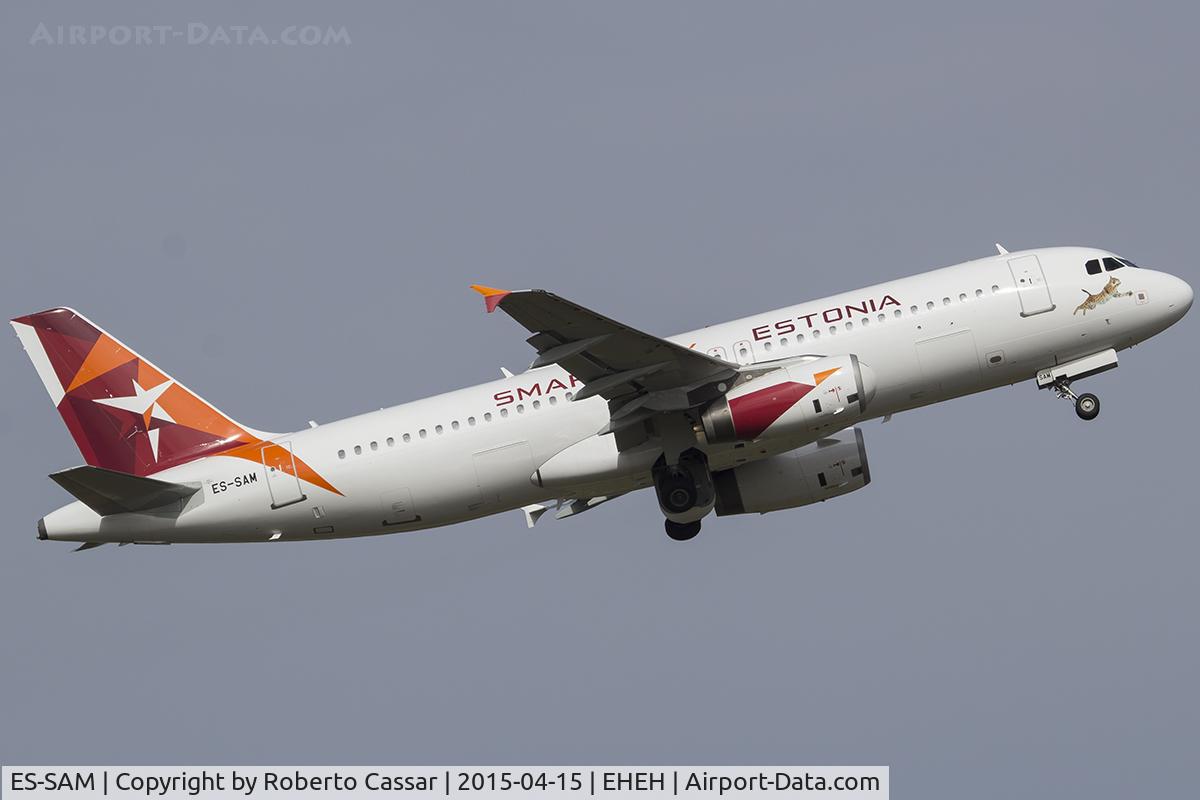 ES-SAM, 2002 Airbus A320-232 C/N 1896, Eindhoven Airport