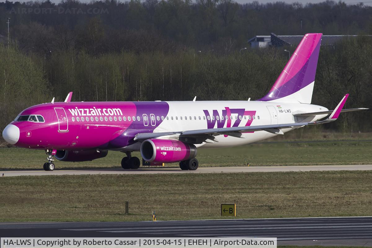 HA-LWS, 2013 Airbus A320-232 C/N 5608, Einhoven Airport