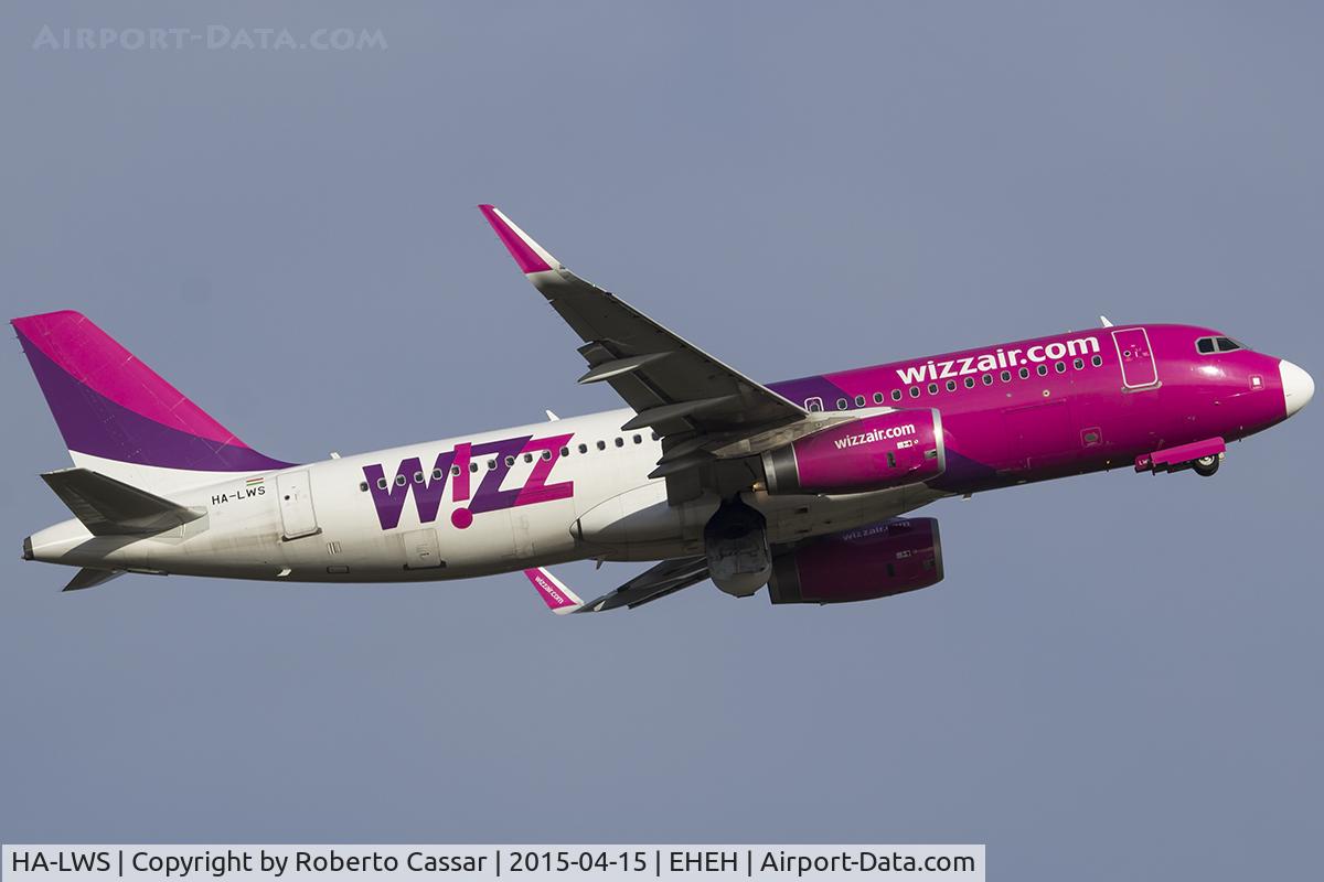 HA-LWS, 2013 Airbus A320-232 C/N 5608, Einhoven Airport
