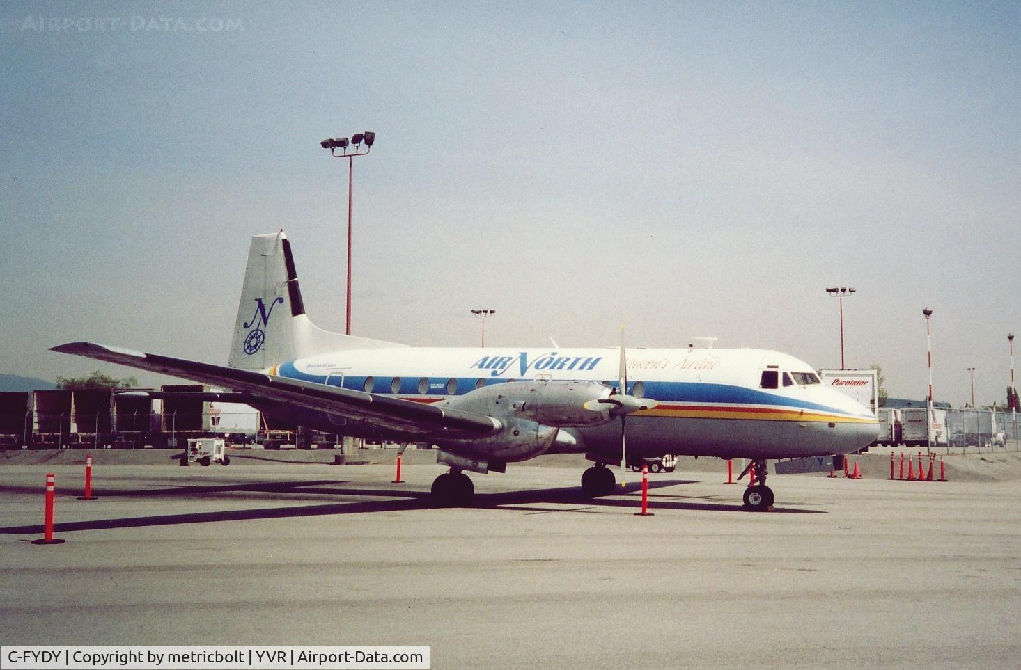 C-FYDY, 1968 Hawker Siddeley HS.748 Series 2A C/N 1661, Early 2000s