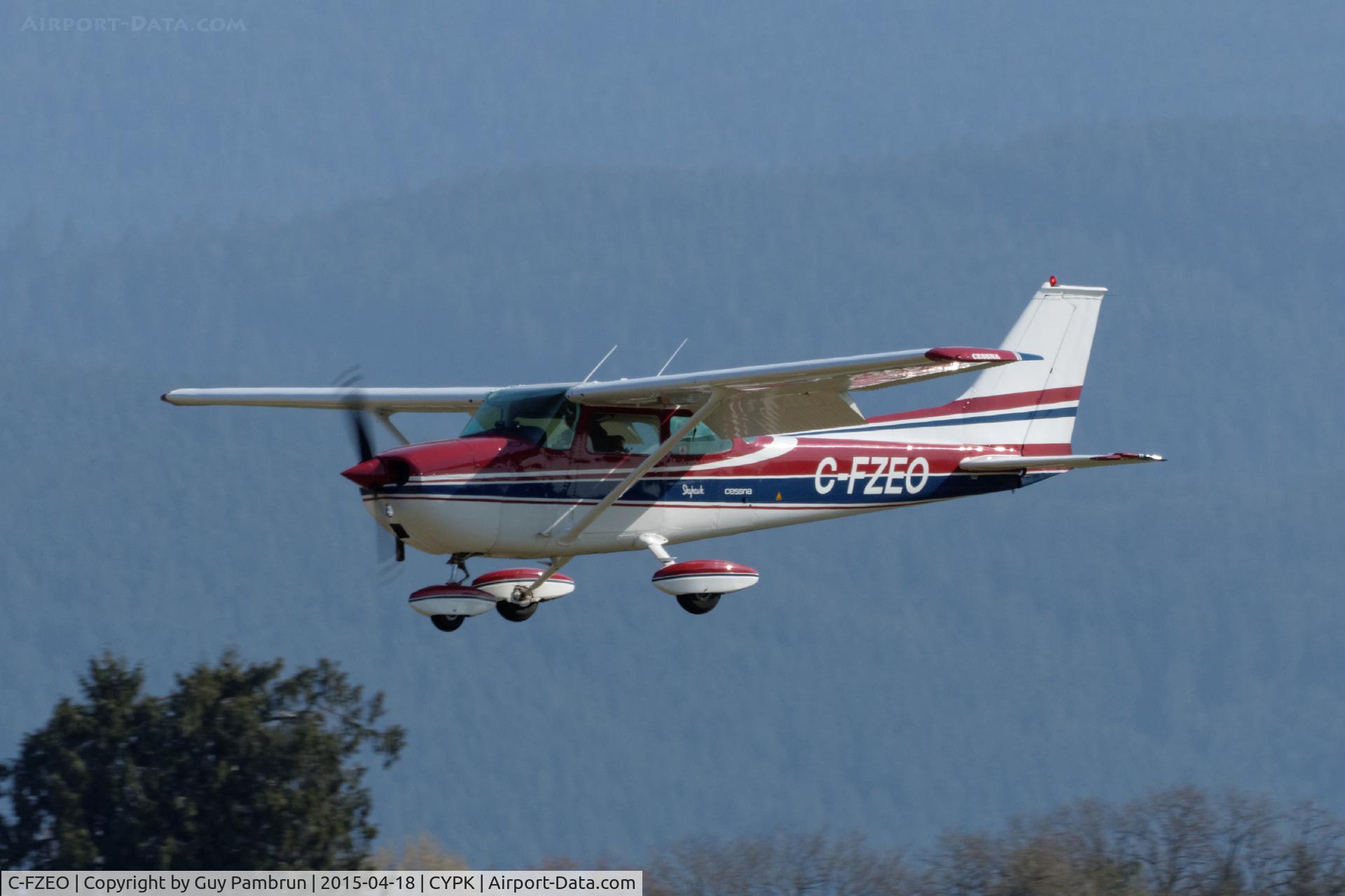C-FZEO, 1972 Cessna 172L C/N 17260572, Landing