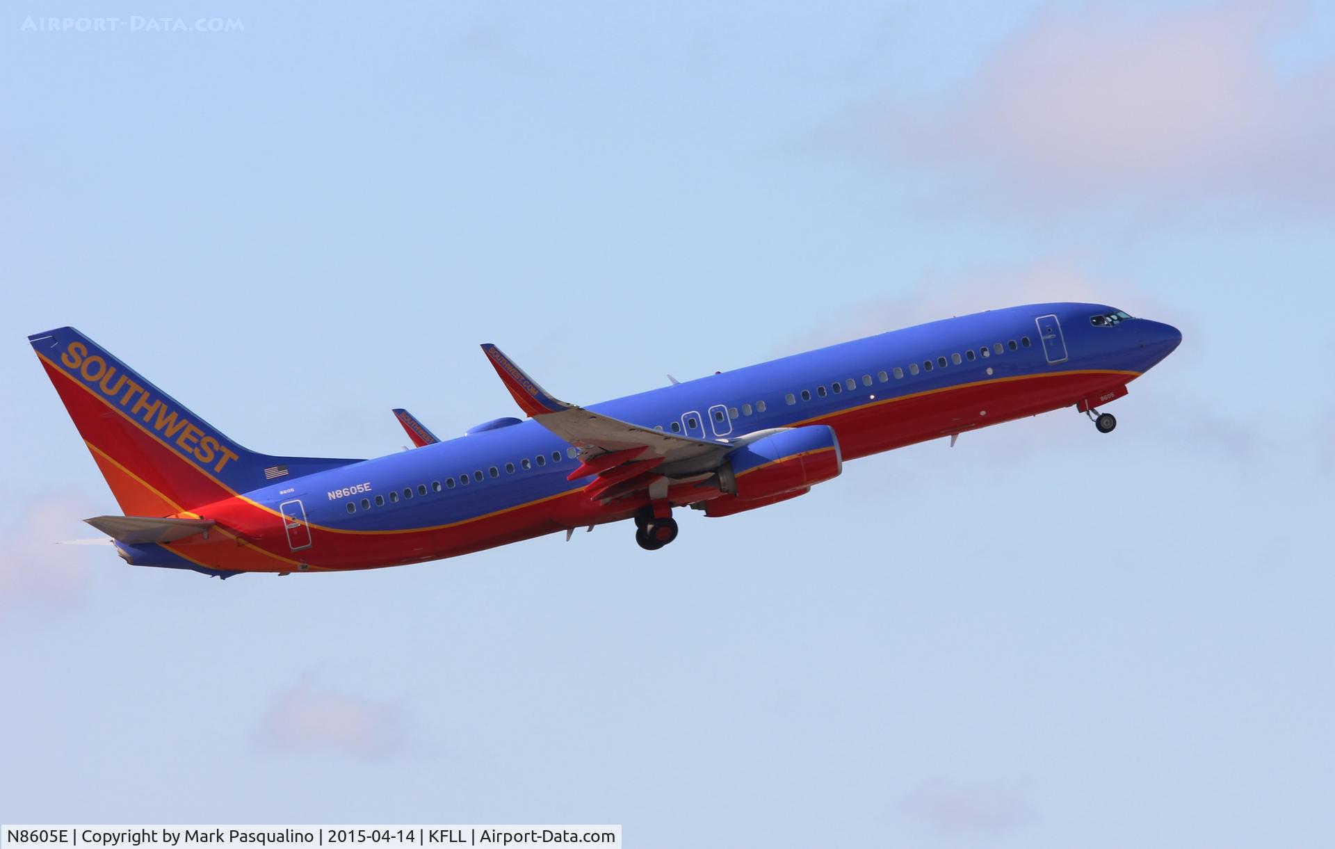N8605E, 2012 Boeing 737-8H4 C/N 36891, Boeing 737-800