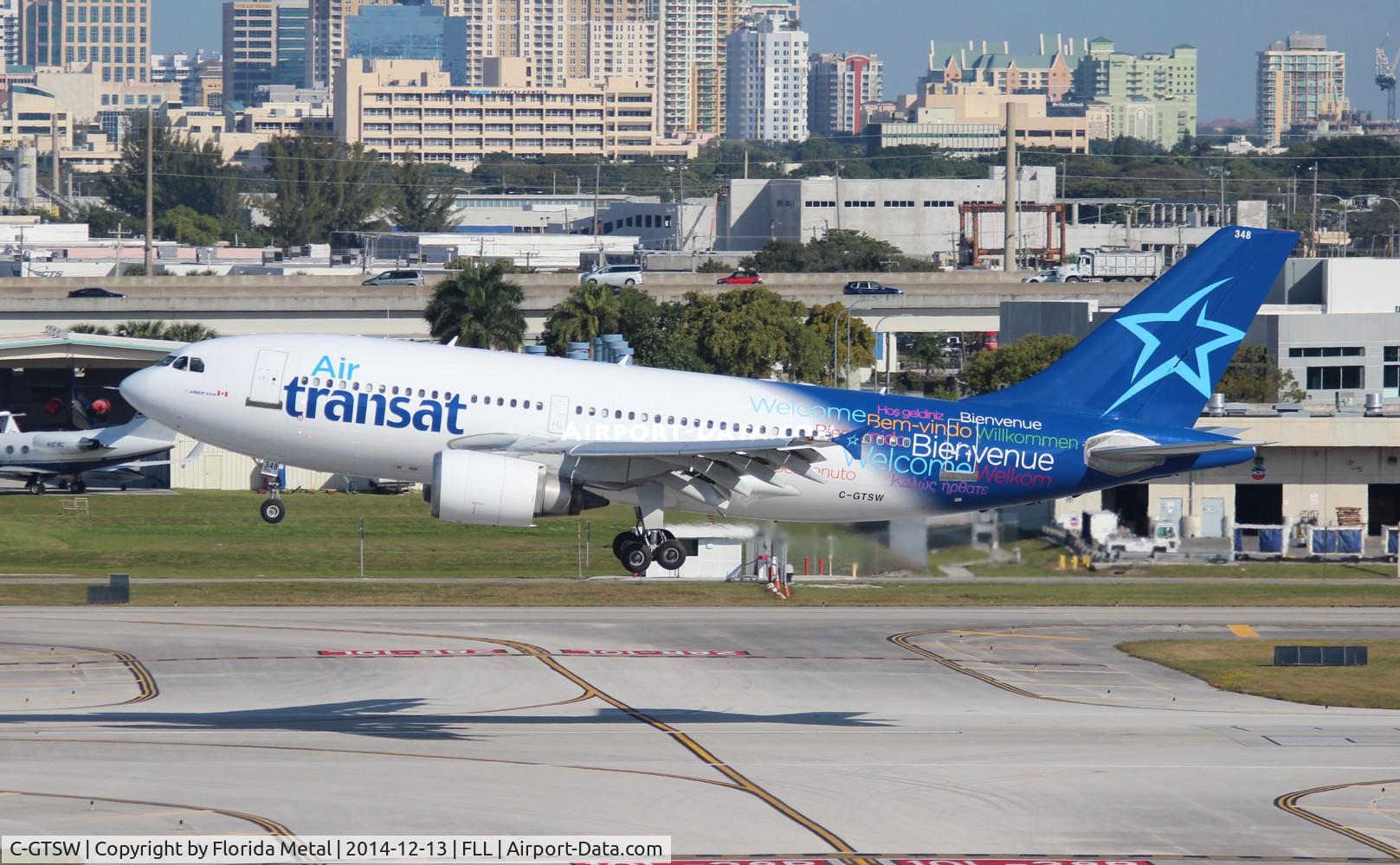 C-GTSW, 1988 Airbus A310-304 C/N 483, Air Transat