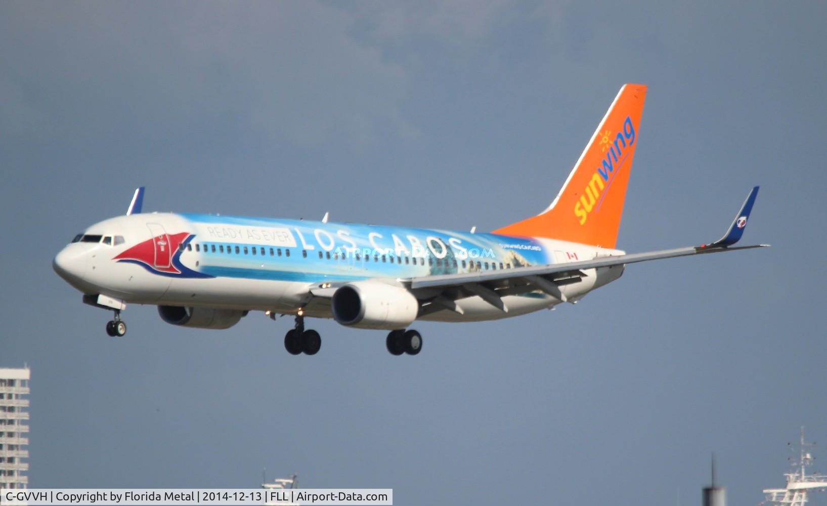 C-GVVH, 2008 Boeing 737-8Q8 C/N 35275, Sunwing