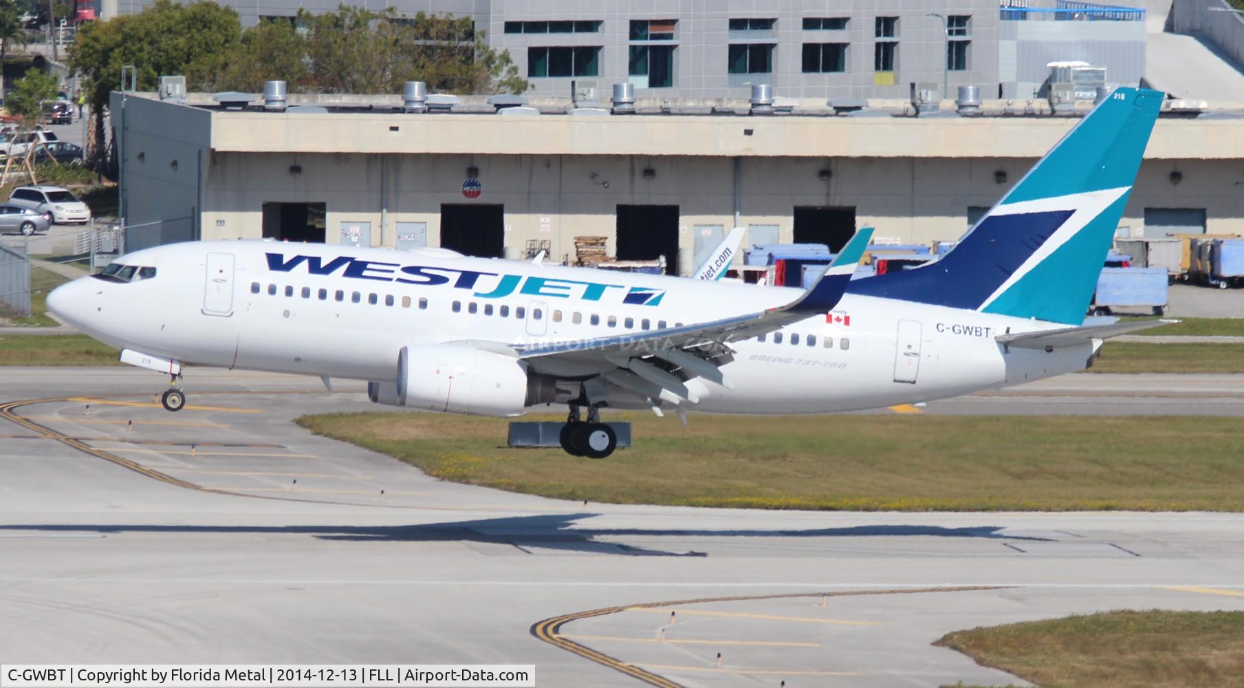 C-GWBT, 2003 Boeing 737-7CT C/N 32755, West Jet