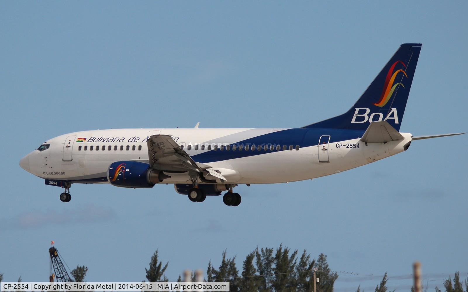 CP-2554, 1994 Boeing 737-8Q8 C/N 26303, Bolivian De Aviation