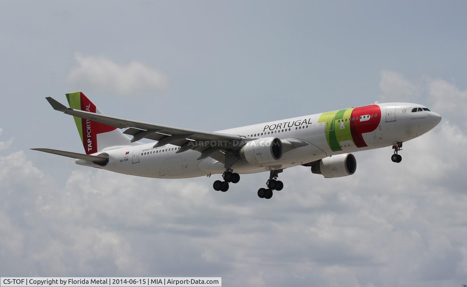 CS-TOF, 1999 Airbus A330-223 C/N 308, TAP Portugal