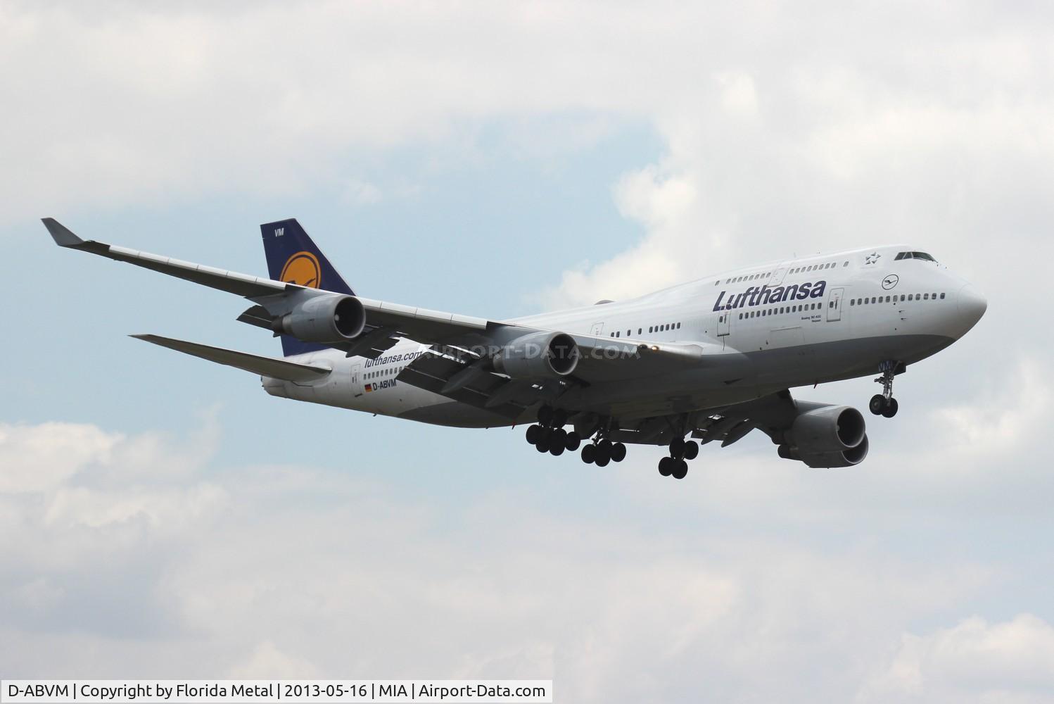 D-ABVM, 1998 Boeing 747-430 C/N 29101, Lufthansa