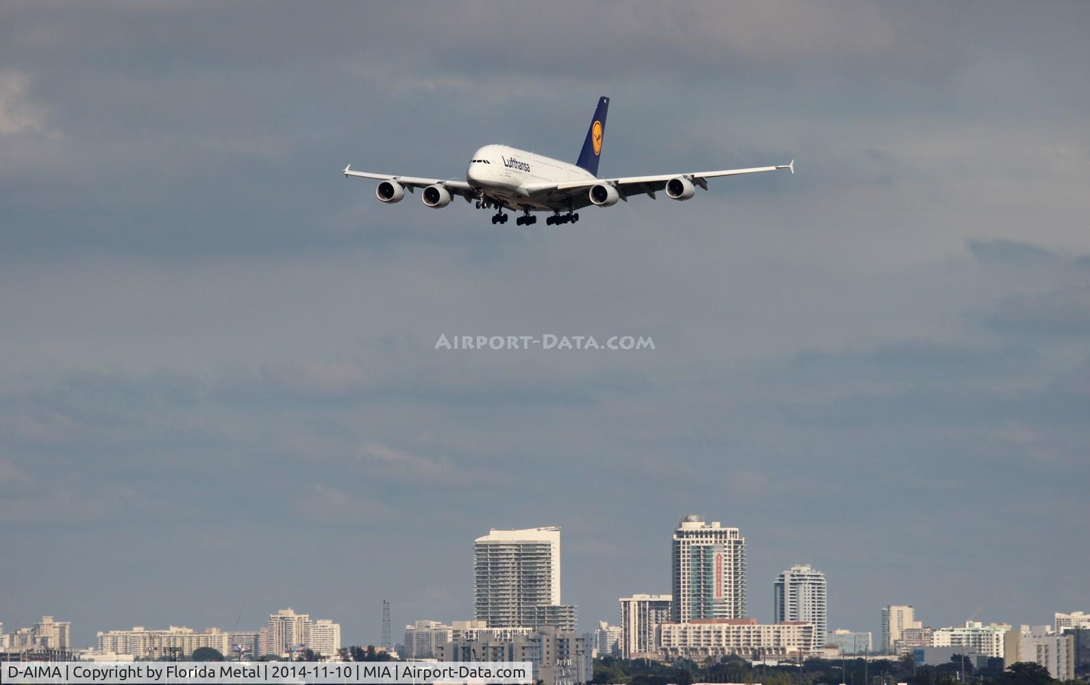 D-AIMA, 2010 Airbus A380-841 C/N 038, Lufthansa