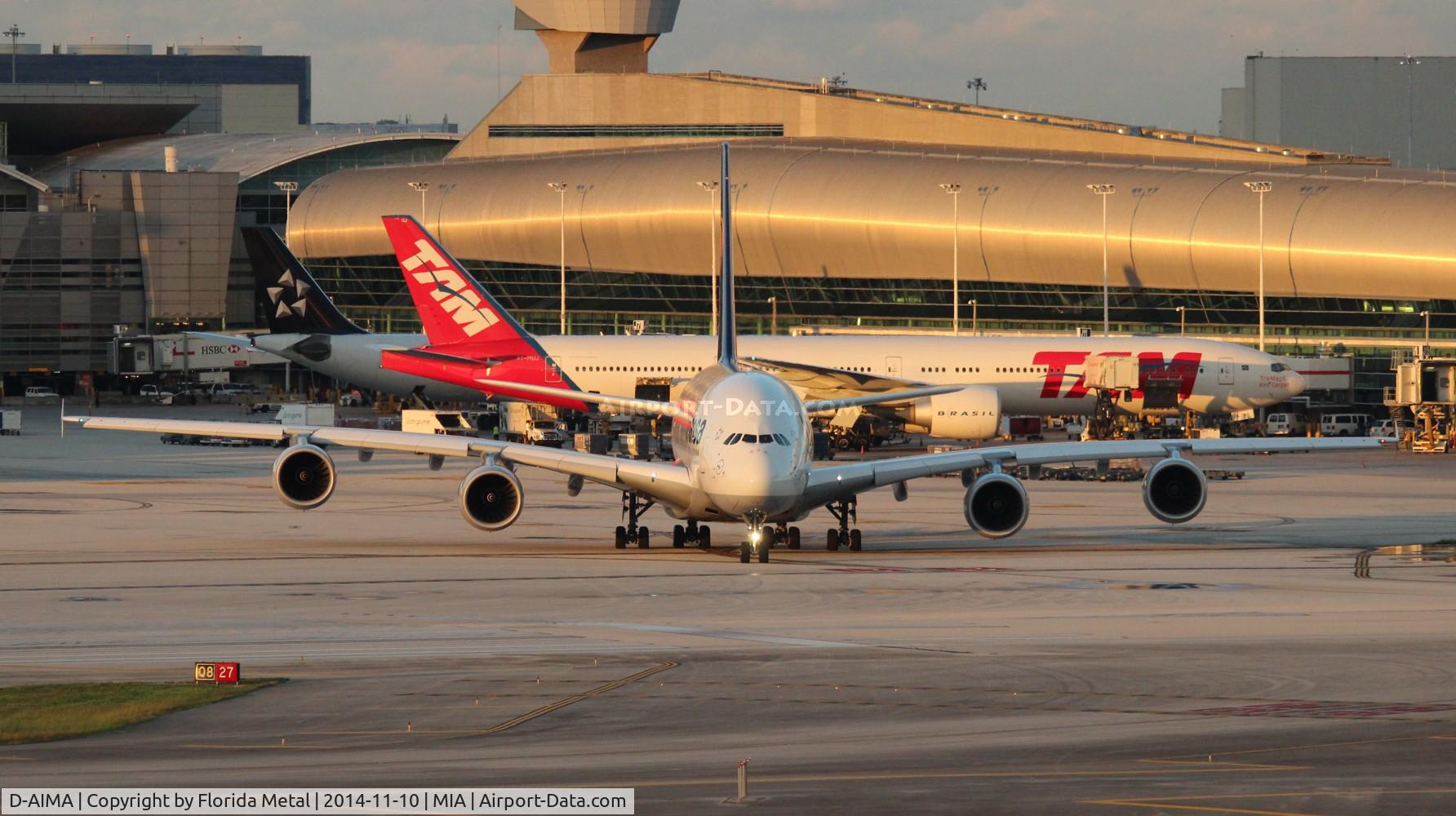 D-AIMA, 2010 Airbus A380-841 C/N 038, Lufthansa