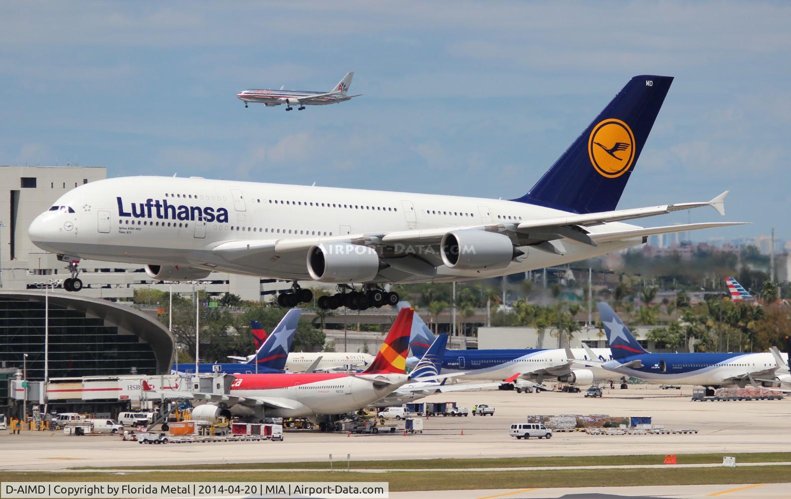 D-AIMD, 2010 Airbus A380-841 C/N 048, Lufthansa