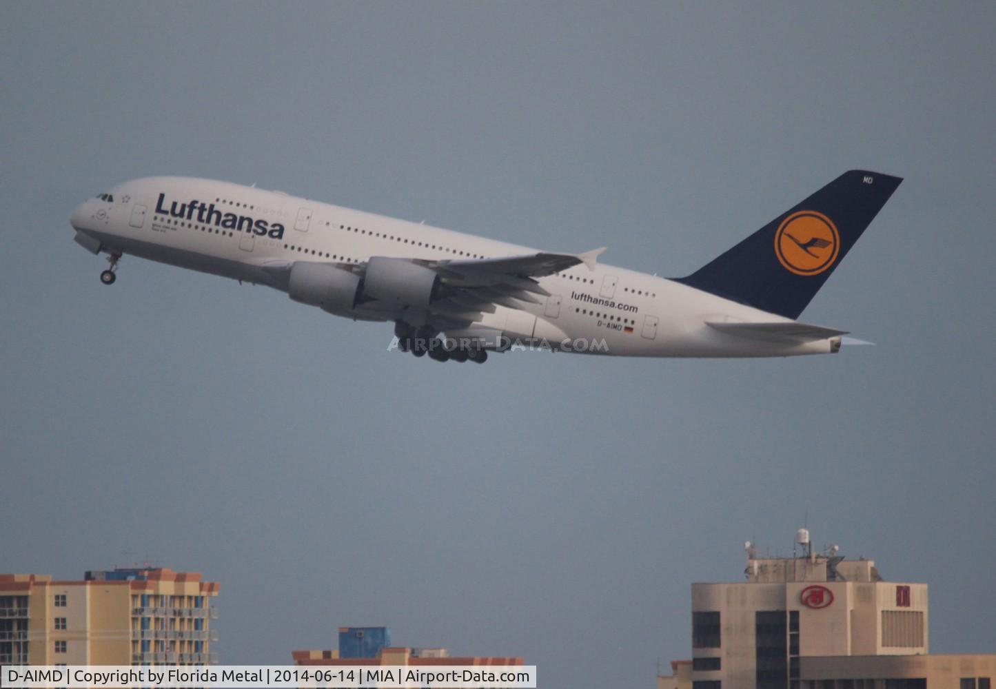 D-AIMD, 2010 Airbus A380-841 C/N 048, Lufthansa