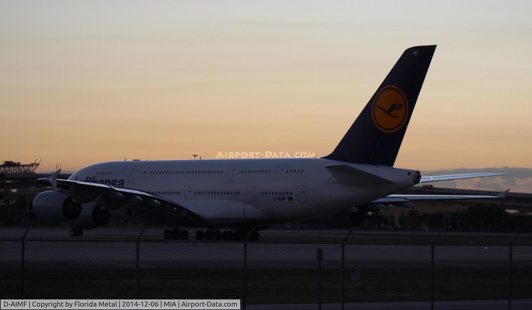D-AIMF, 2011 Airbus A380-841 C/N 066, Lufthansa