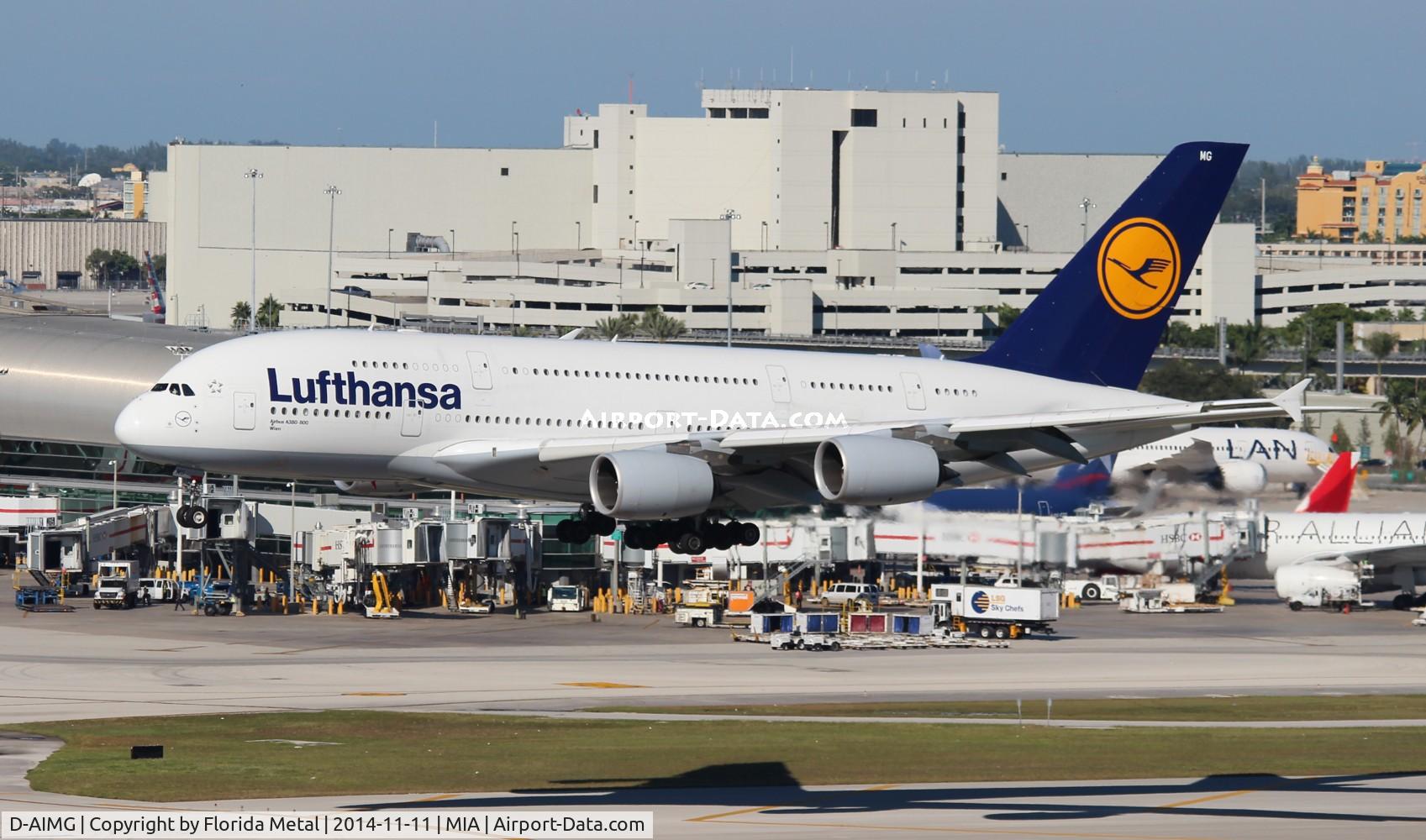 D-AIMG, 2011 Airbus A380-841 C/N 069, Lufthansa