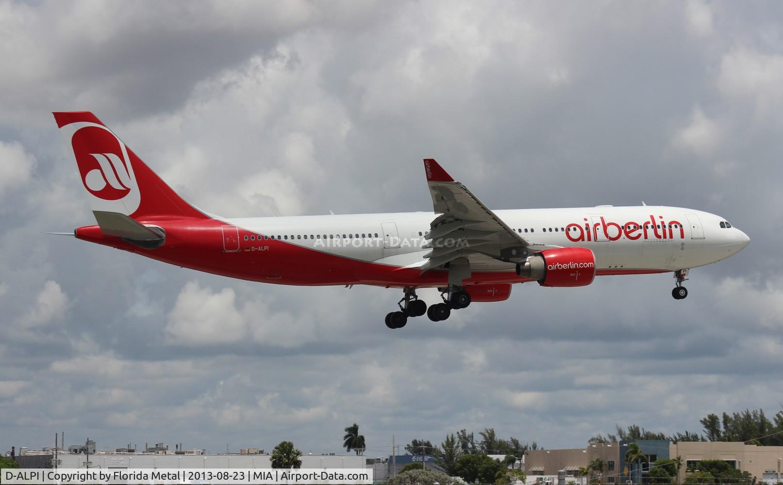 D-ALPI, 2007 Airbus A330-223 C/N 828, Air Berlin