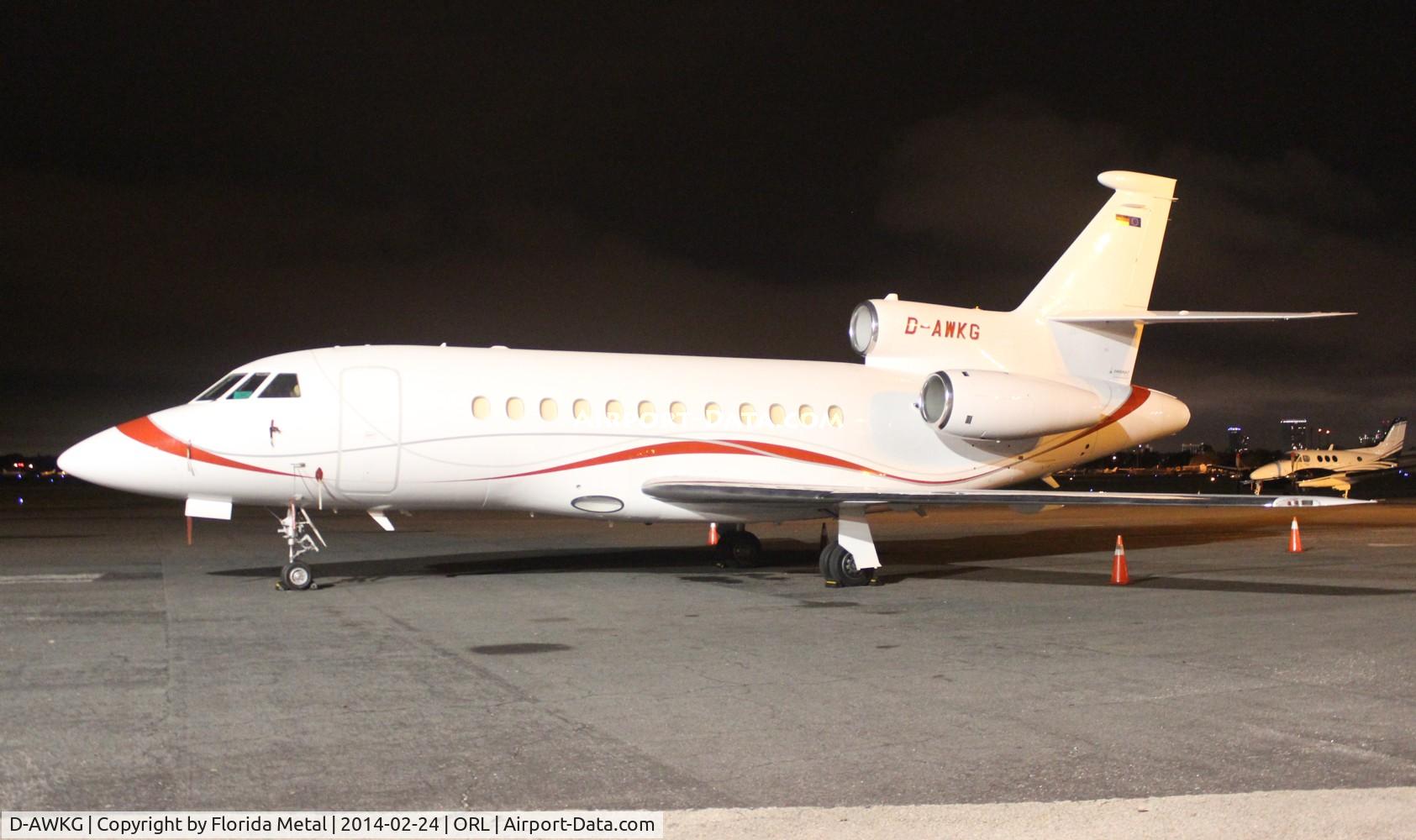 D-AWKG, 1997 Dassault Falcon 900EX C/N 20, Falcon 900EX