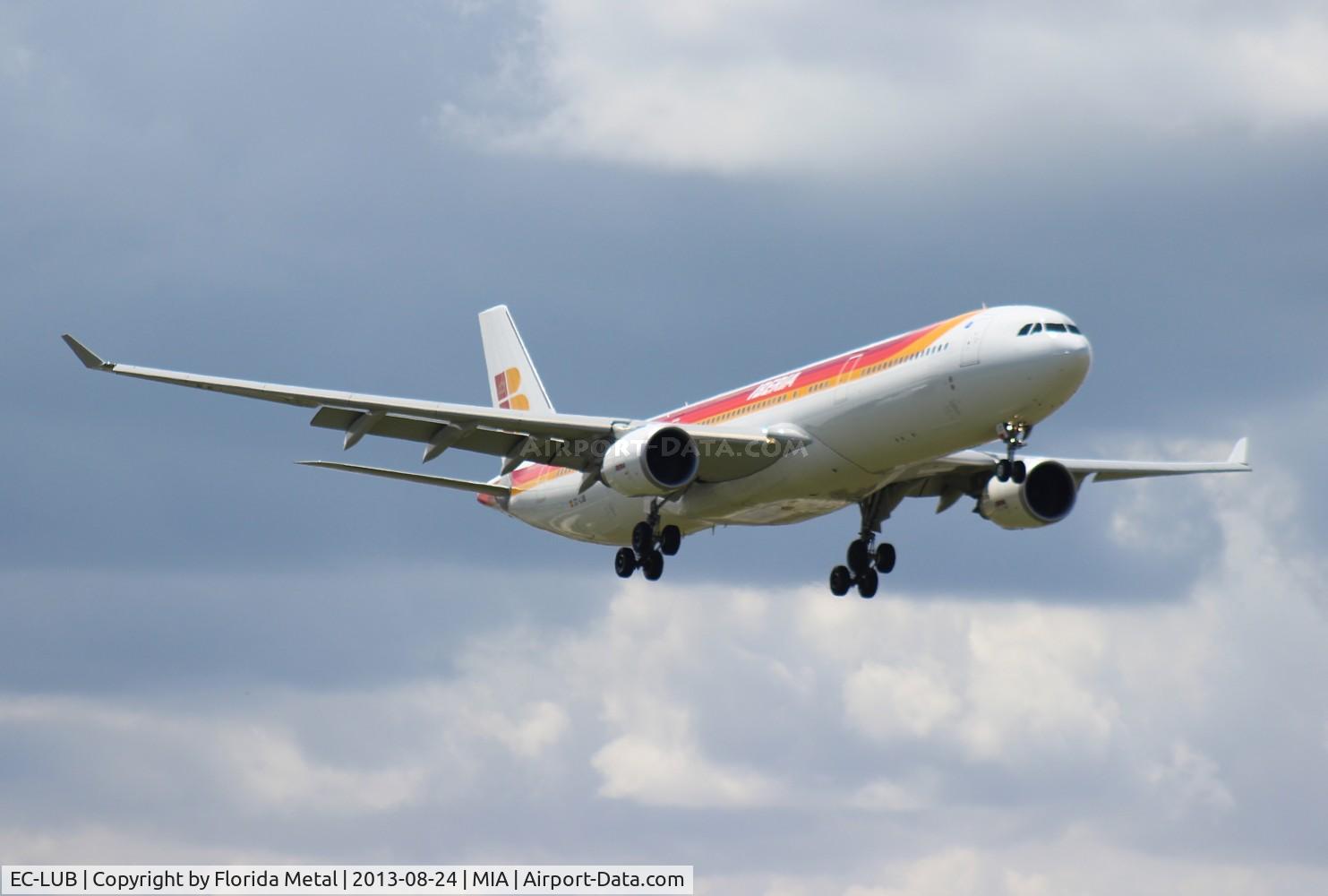 EC-LUB, 2012 Airbus A330-302 C/N 1377, Iberia