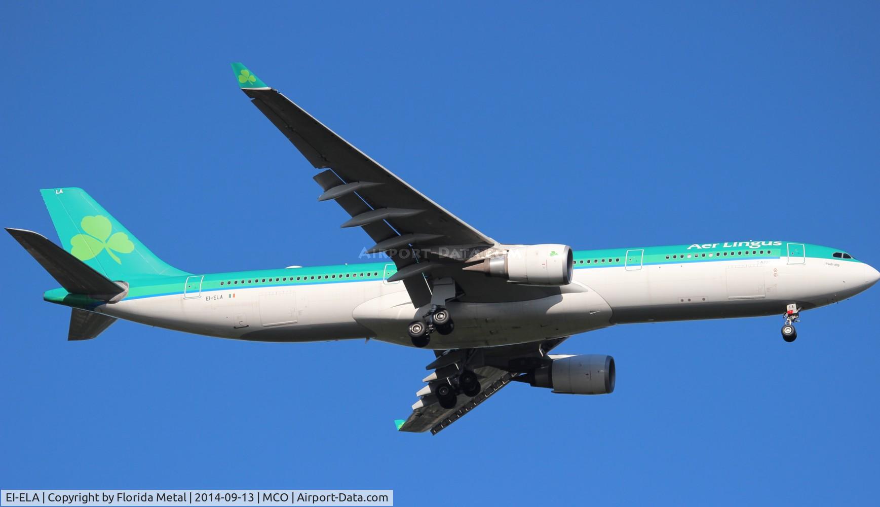 EI-ELA, 2010 Airbus A330-302X C/N 1106, Air Lingus