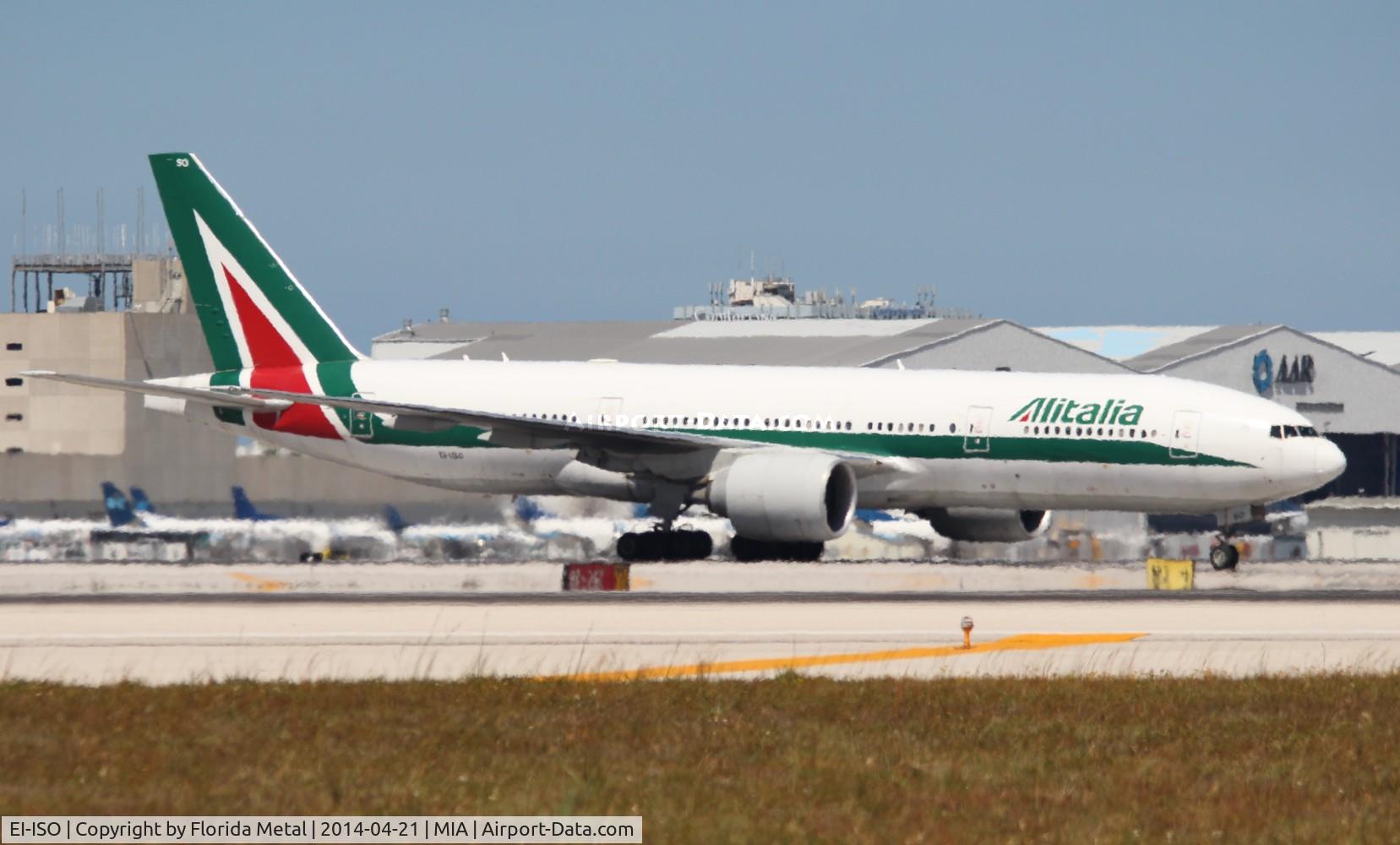 EI-ISO, 2002 Boeing 777-243/ER C/N 32857, Alitalia