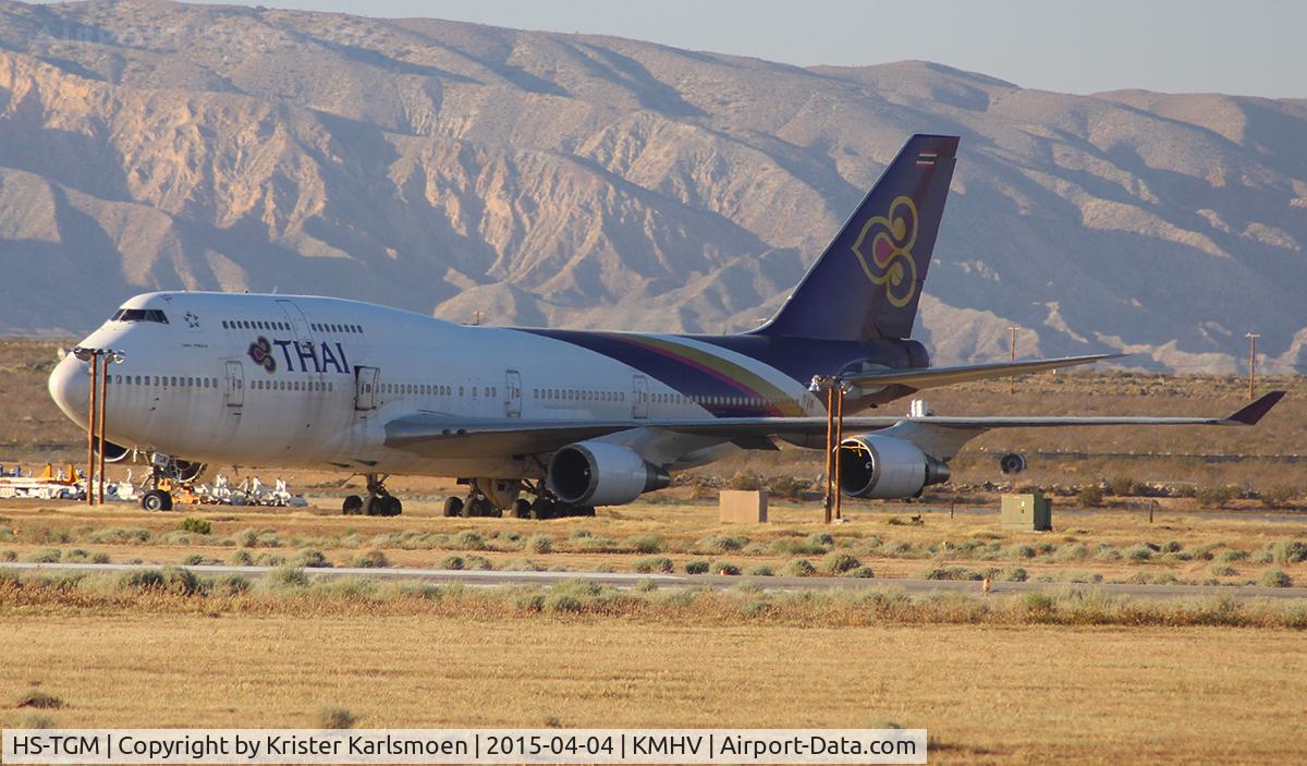 HS-TGM, 1992 Boeing 747-4D7 C/N 27093, Its done..