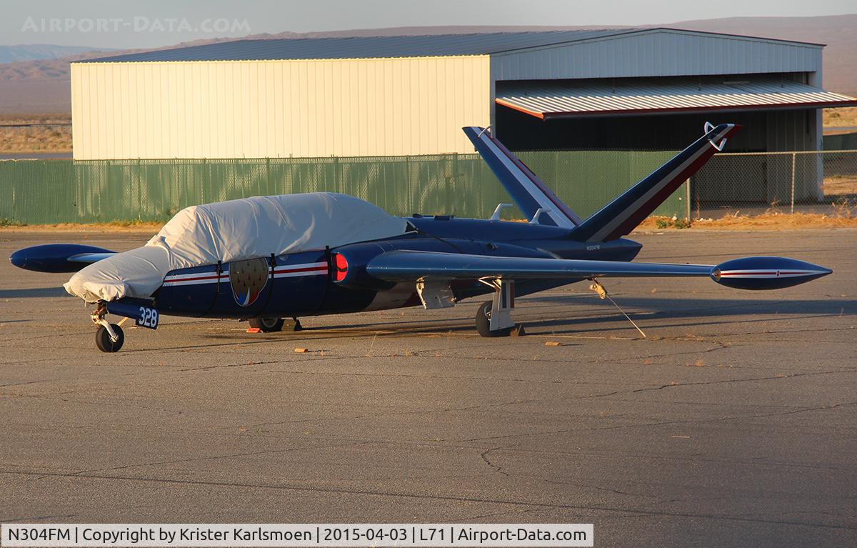 N304FM, Fouga CM-170R Magister C/N 328, Fouga Magister.
