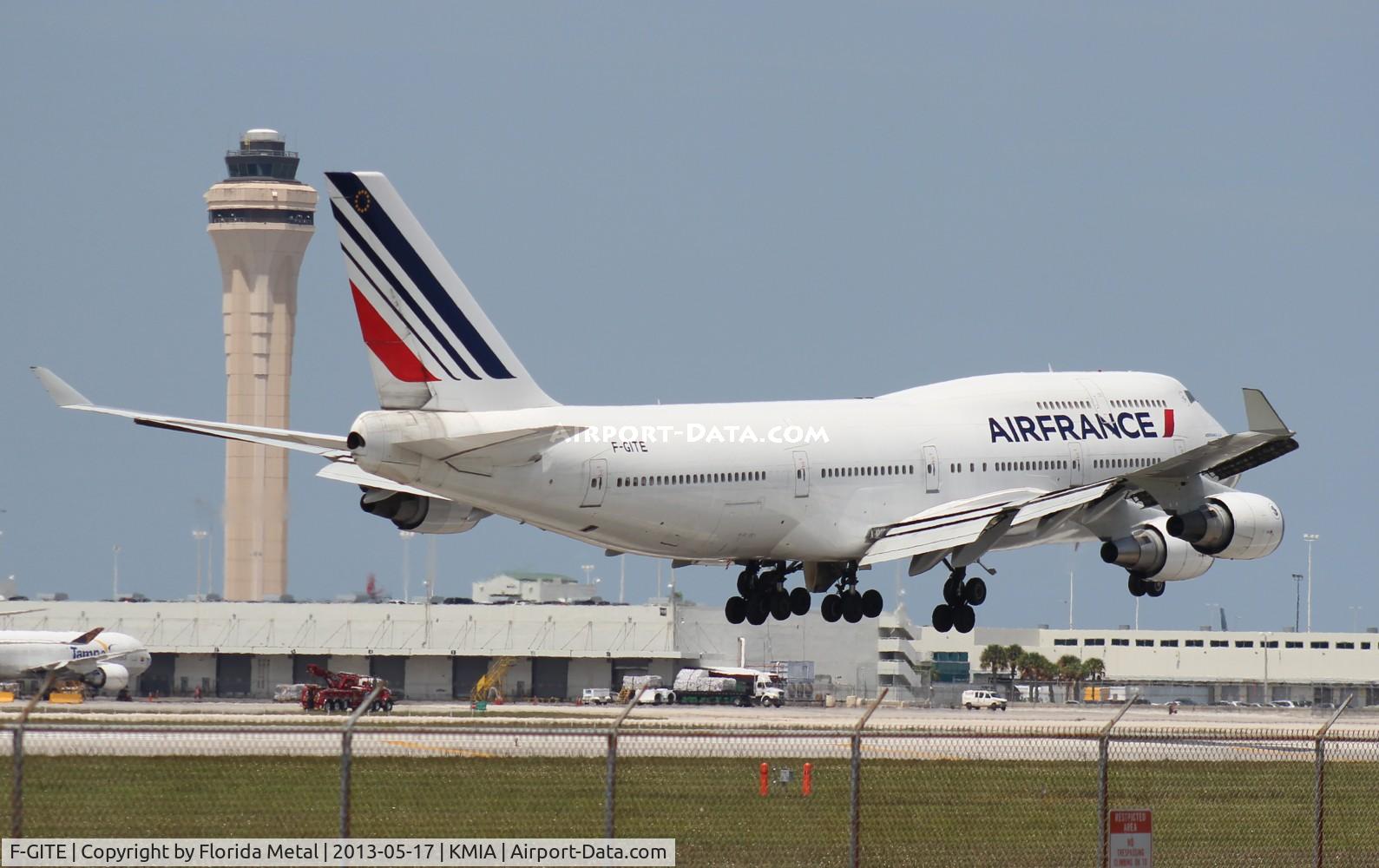 F-GITE, 1992 Boeing 747-428 C/N 25601, Air France