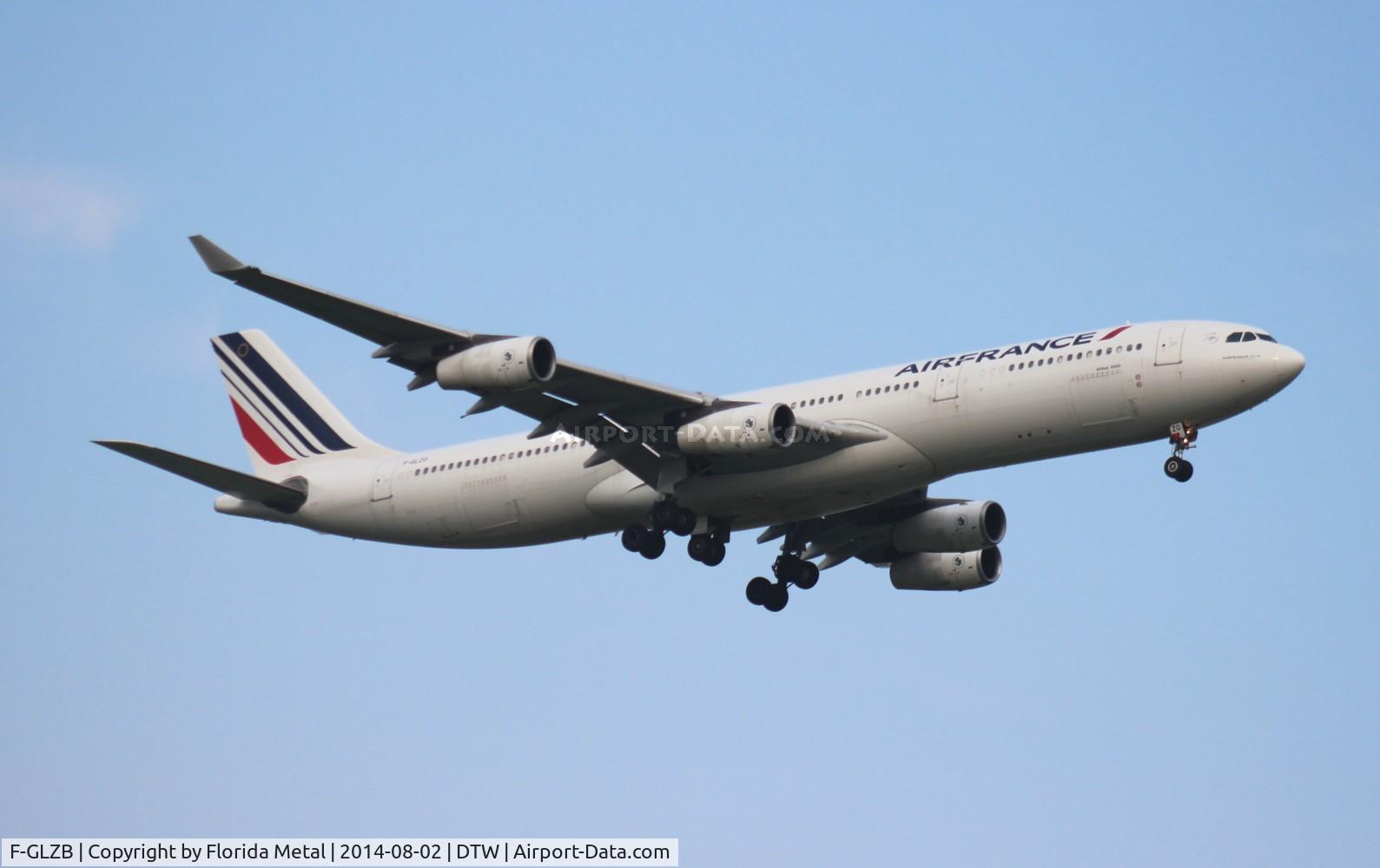 F-GLZB, Airbus A340-312 C/N 007, Air France