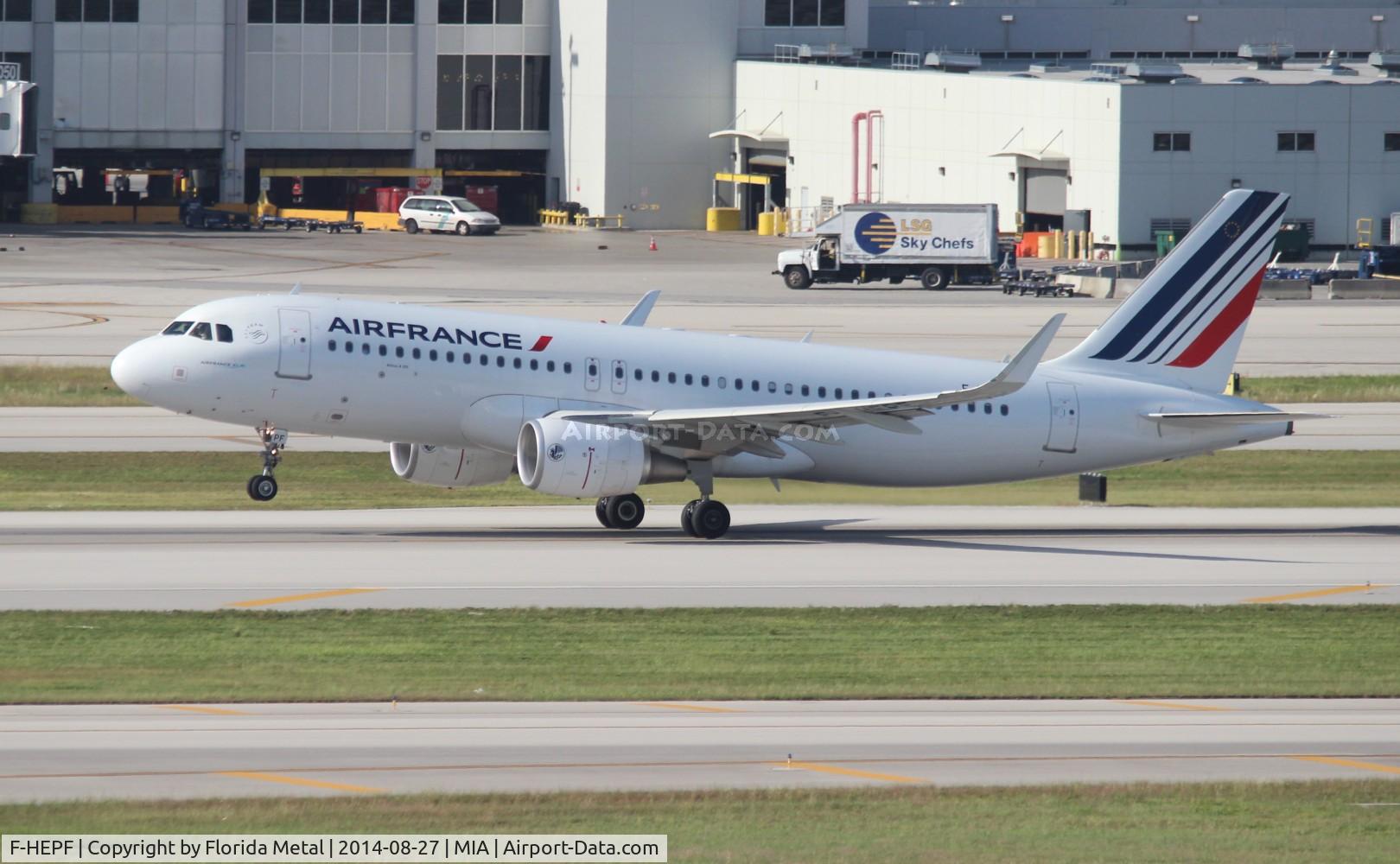 F-HEPF, 2013 Airbus A320-214 C/N 5719, Air France