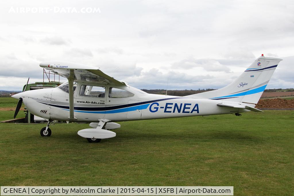 G-ENEA, 1971 Cessna 182P Skylane C/N 182-60895, Cessna 182P Skylane, Fishburn Airfield April 2015.