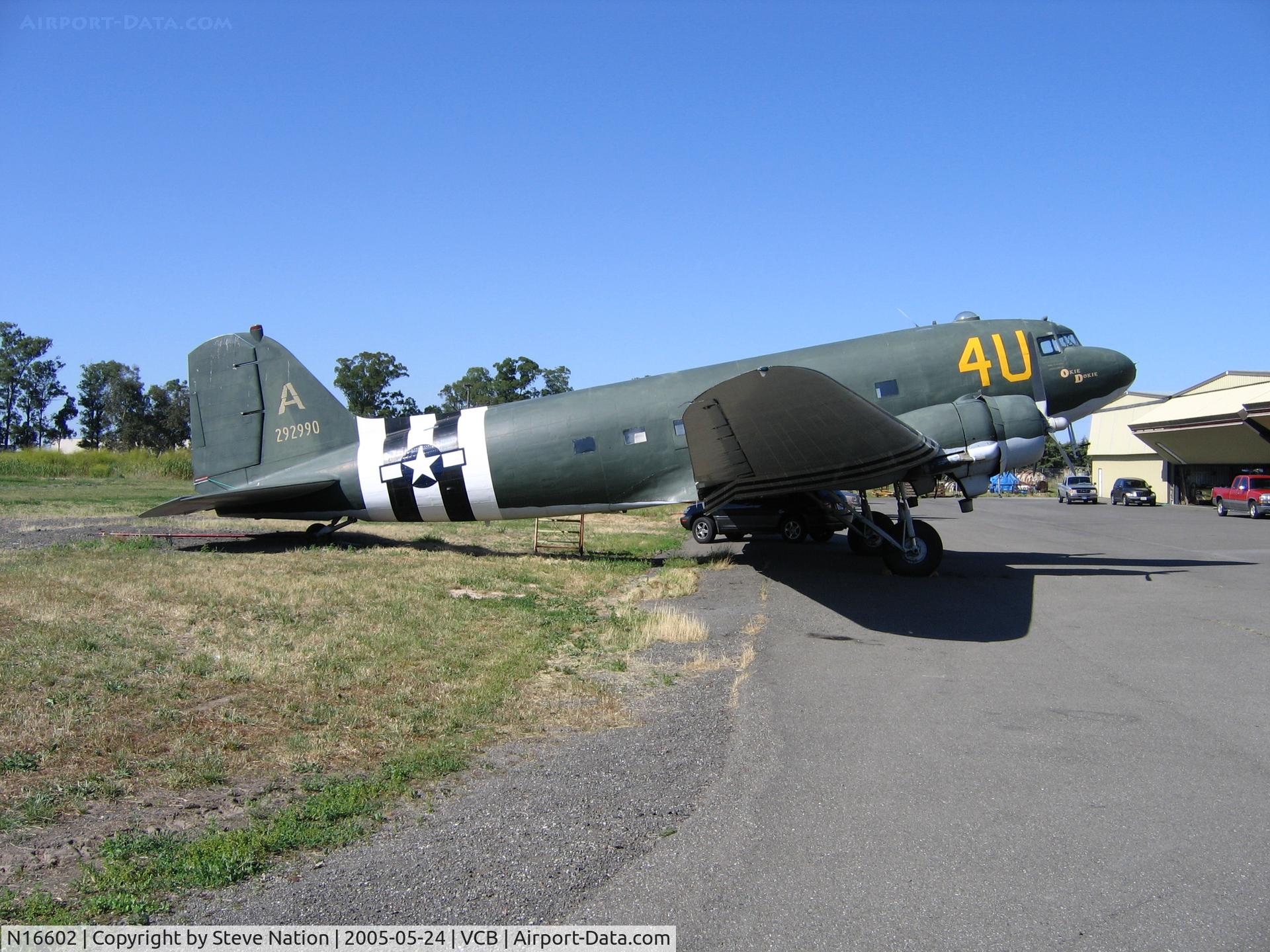 N16602, 1943 Douglas C-47A-20-DK Skytrain C/N 12852, Painted as 42-92990 