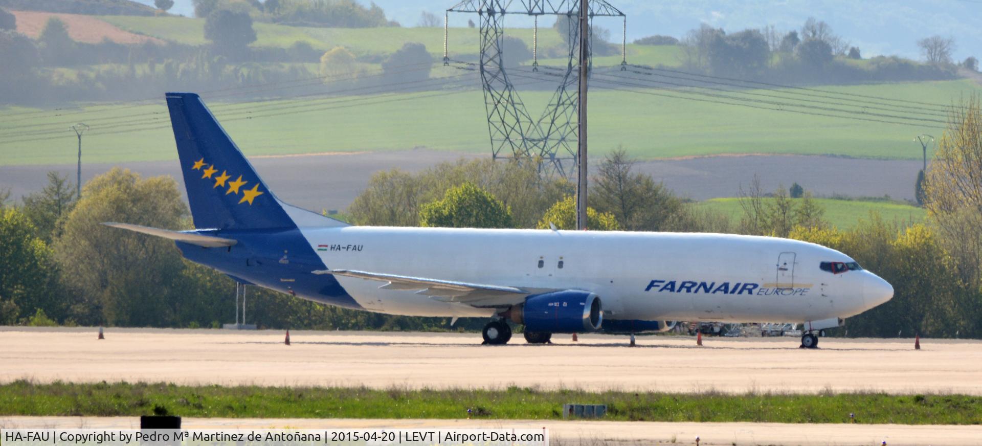 HA-FAU, 1996 Boeing 737-43Q/F C/N 28494, Foronda Vitoria-Gasteiz - España