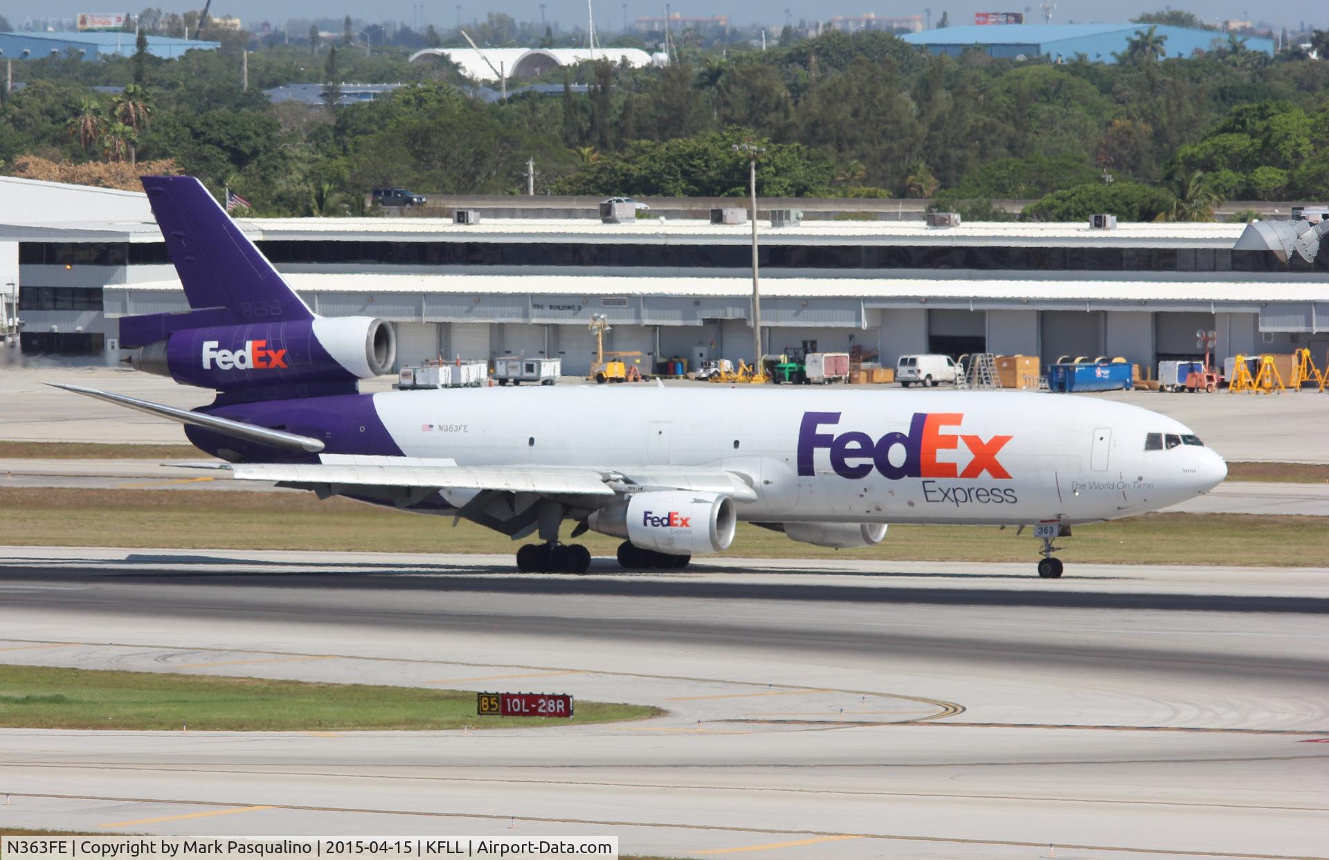 N363FE, 1981 McDonnell Douglas MD-10-10F C/N 48263, MD-10-10F