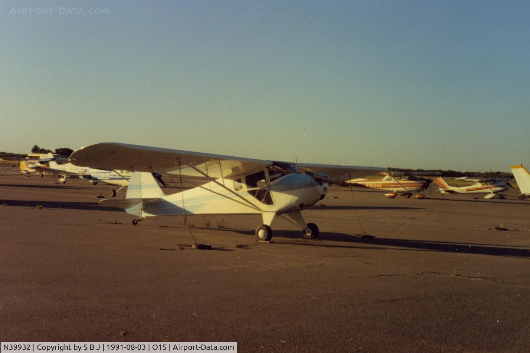 N39932, 1945 Taylorcraft BC12-D C/N 6585, My last picture of 932 before delivery to its new owner.